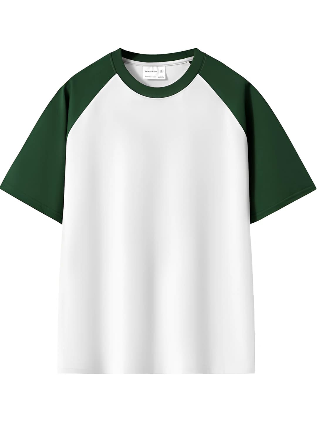White & jade green