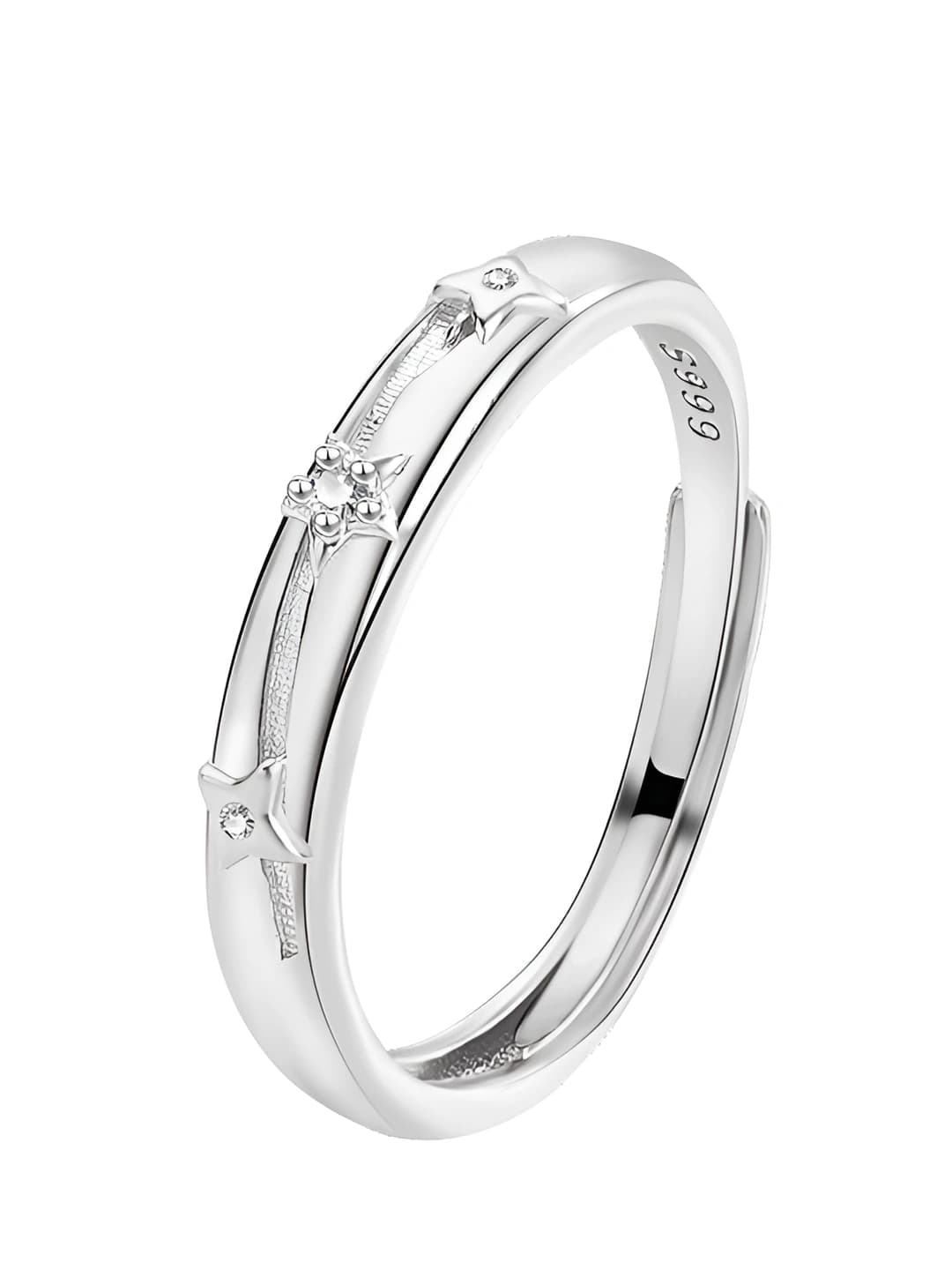 J-11 Love Frequency Planet Couple Ring Men