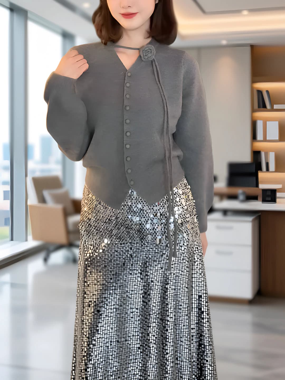 Grey