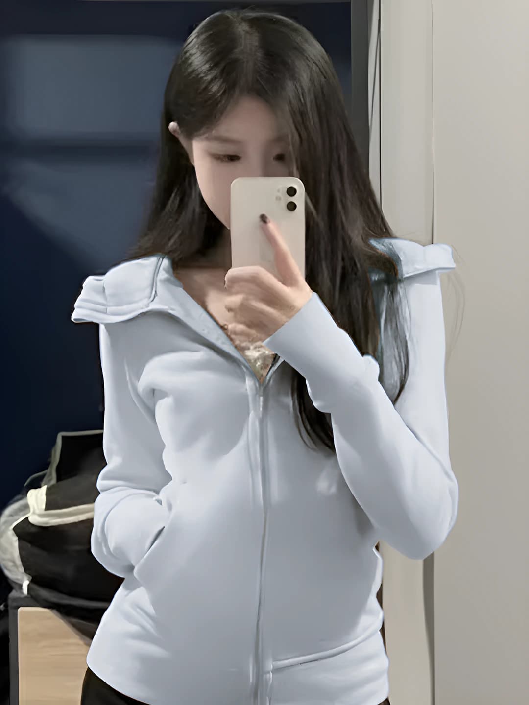 Milk blue