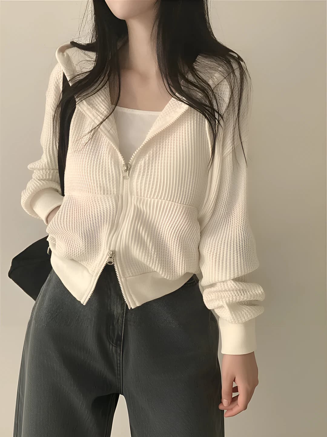 60255 apricot, fleece lined
