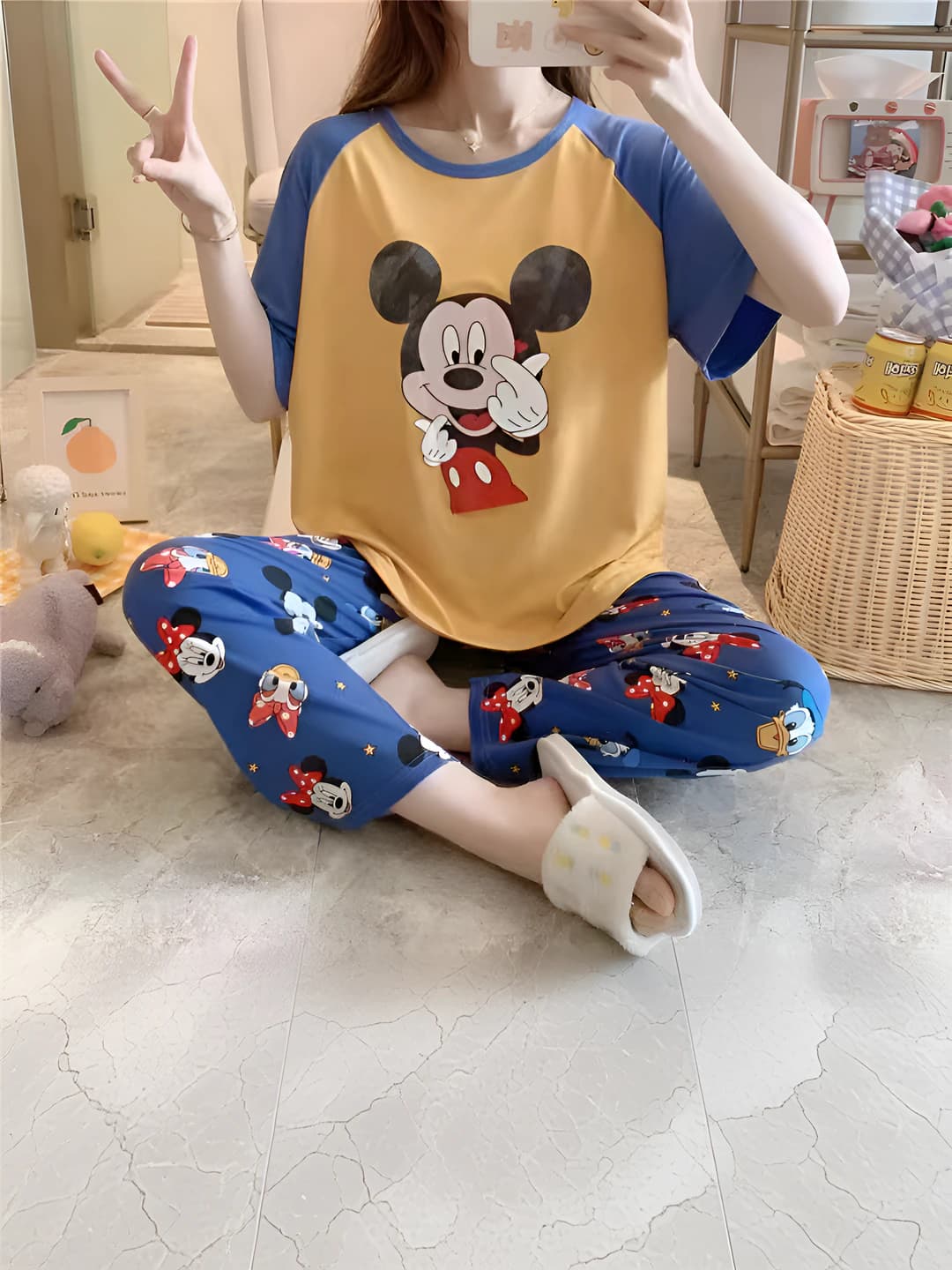 Short/Long # Heart Mickey