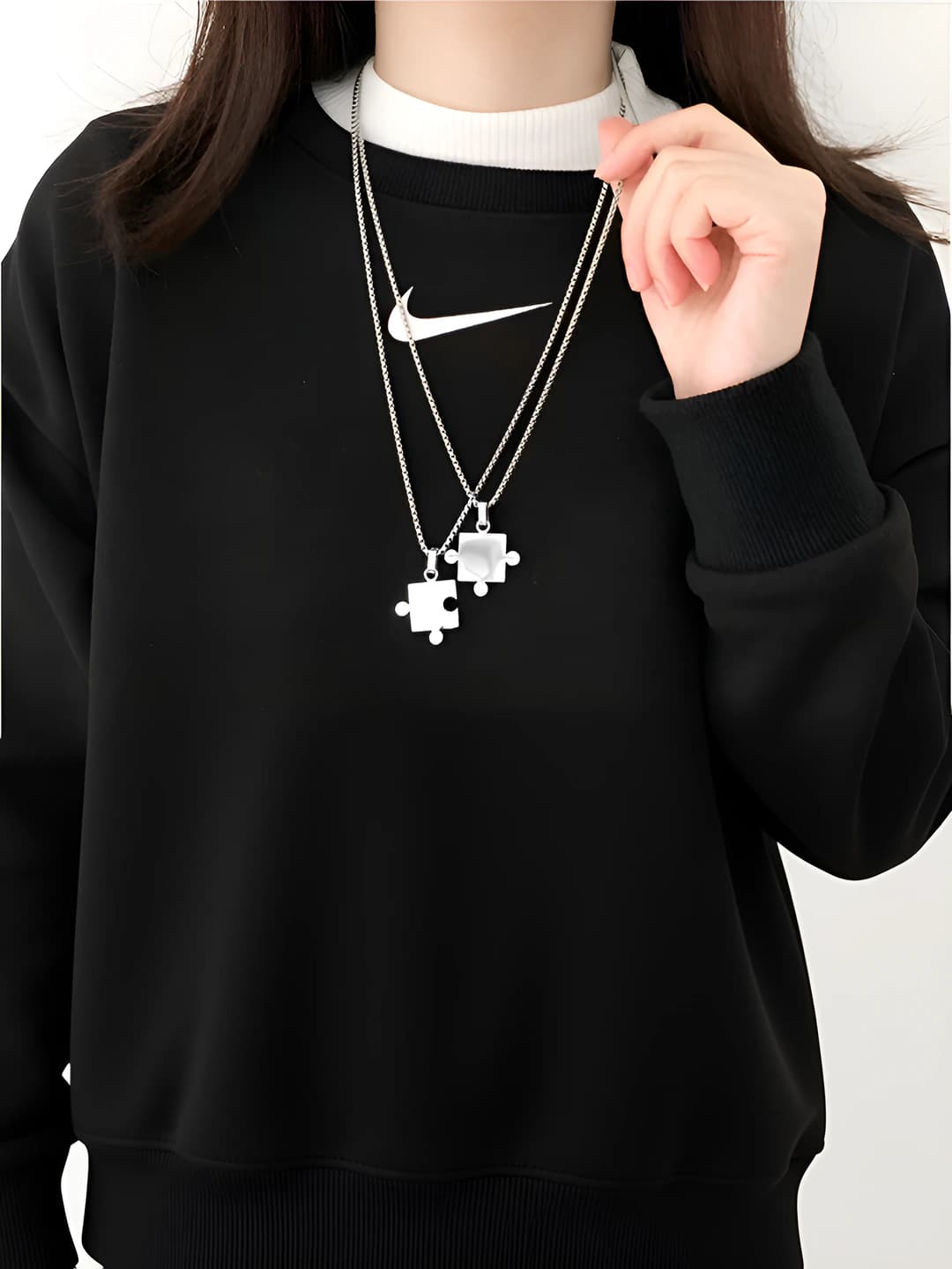 Relief necklace 70cm