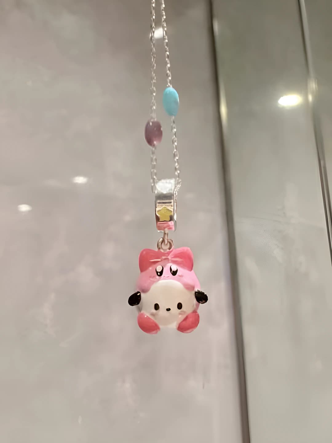 Kirby star necklace