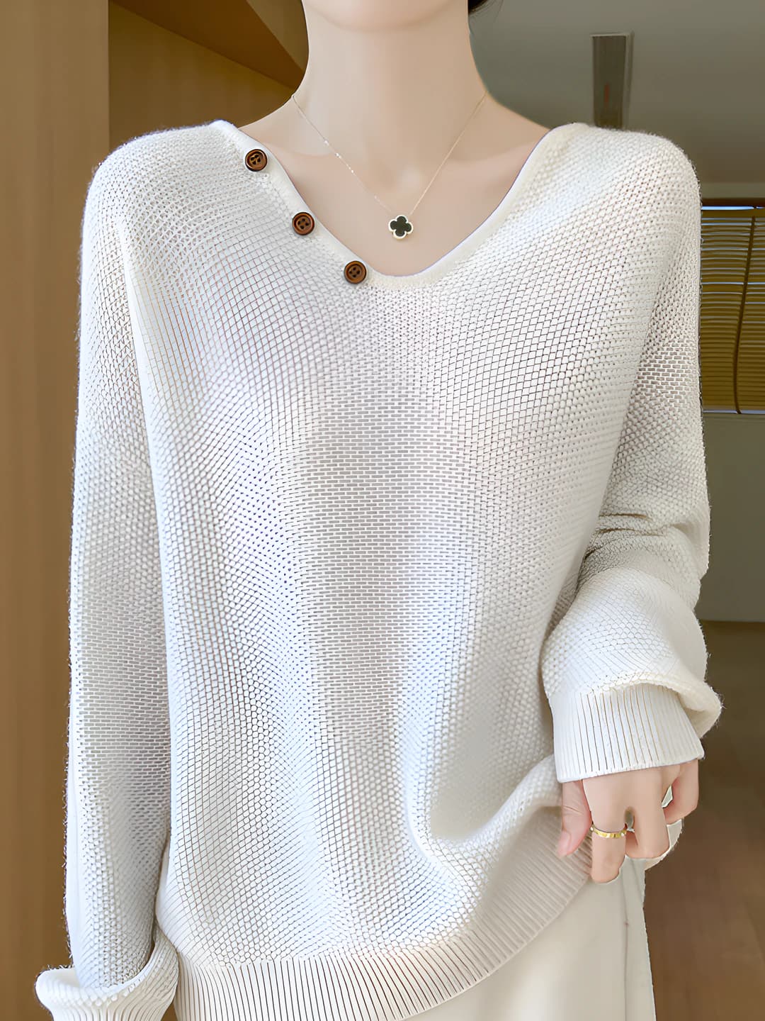 Milk white (double-sided)