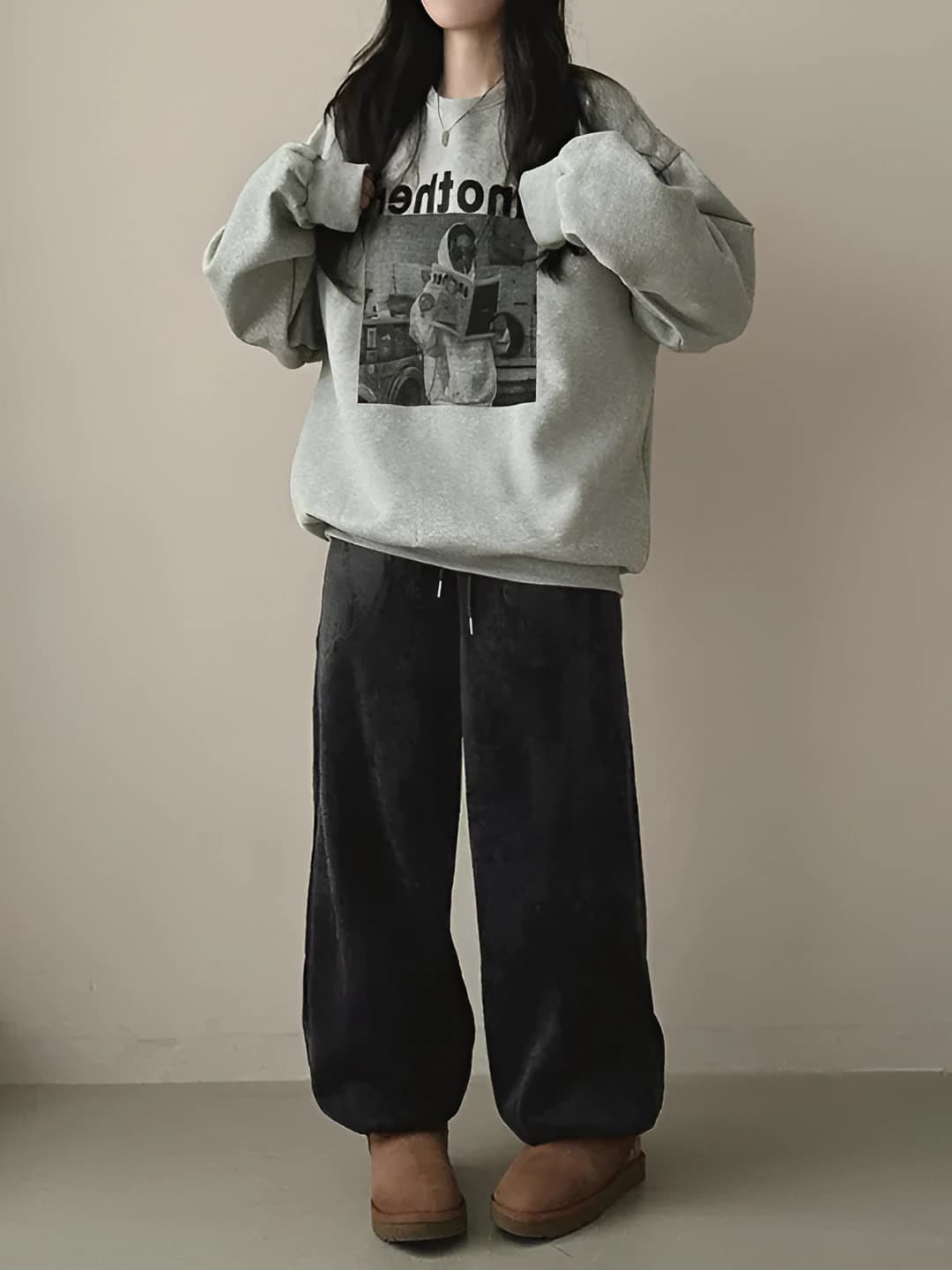 60276 Dark Grey, Fleece