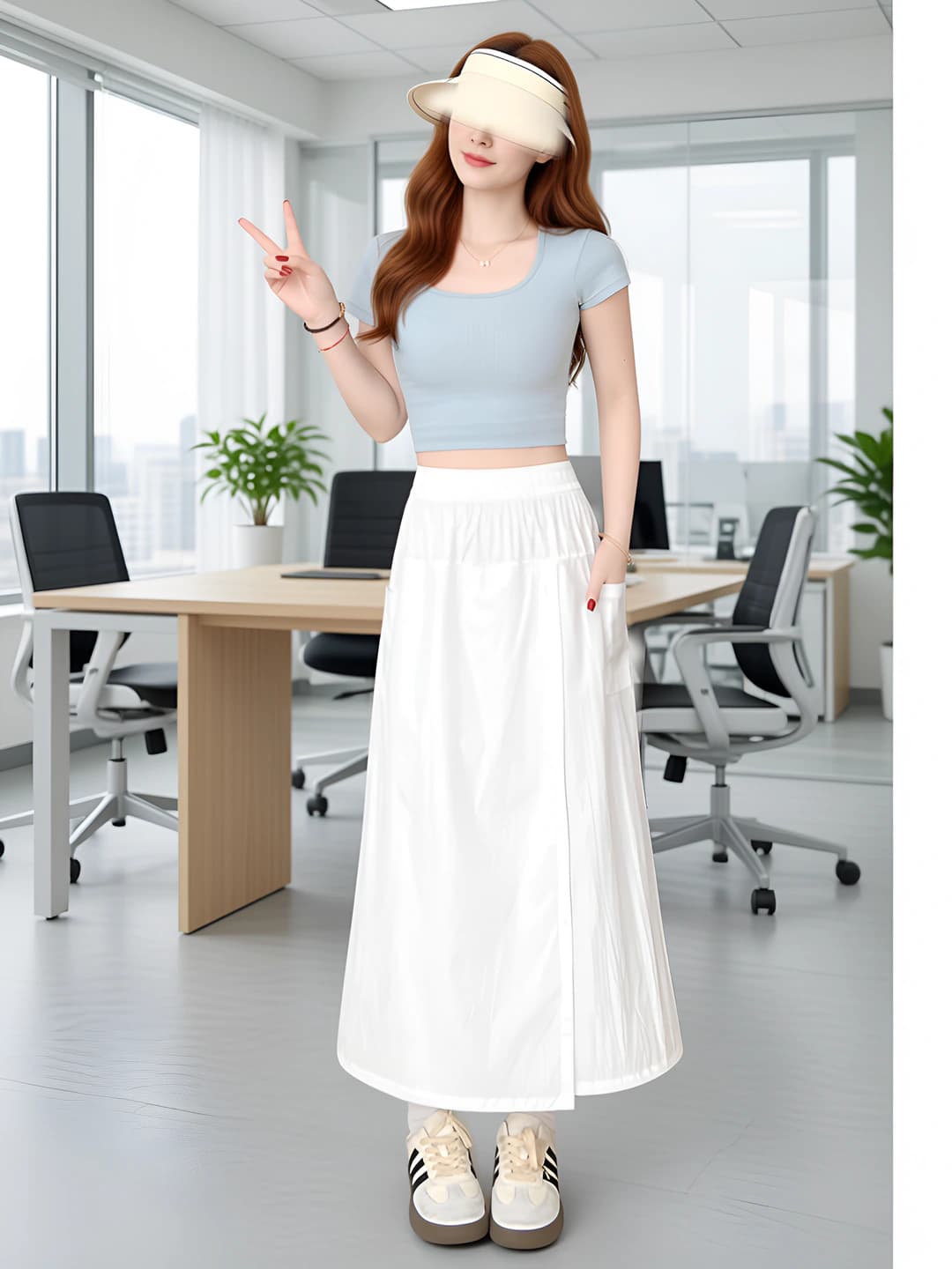 Original white, tall
