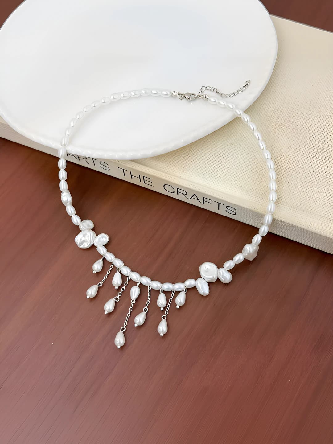 Pearl Fringe Necklace