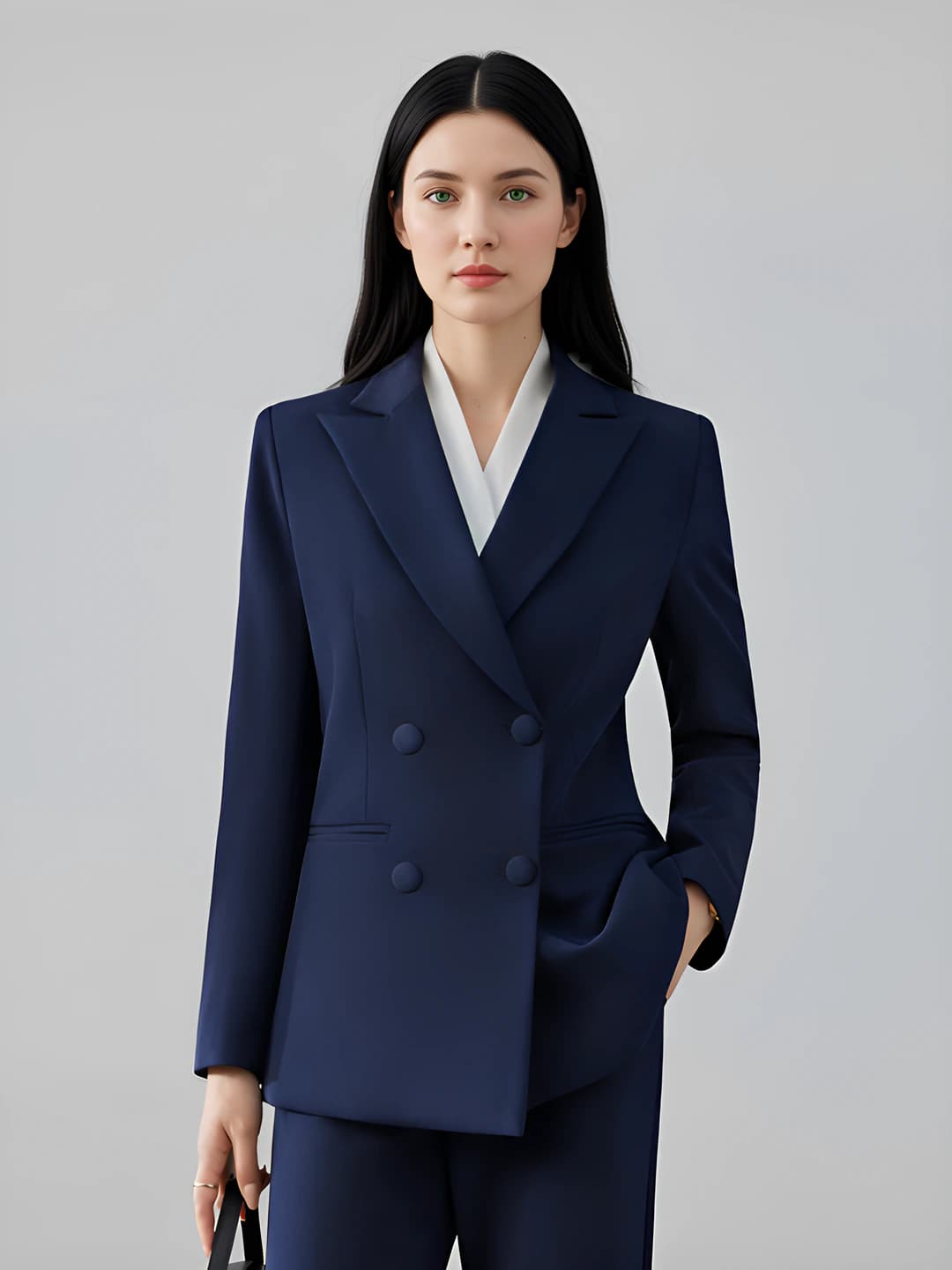 Navy Single Blazer