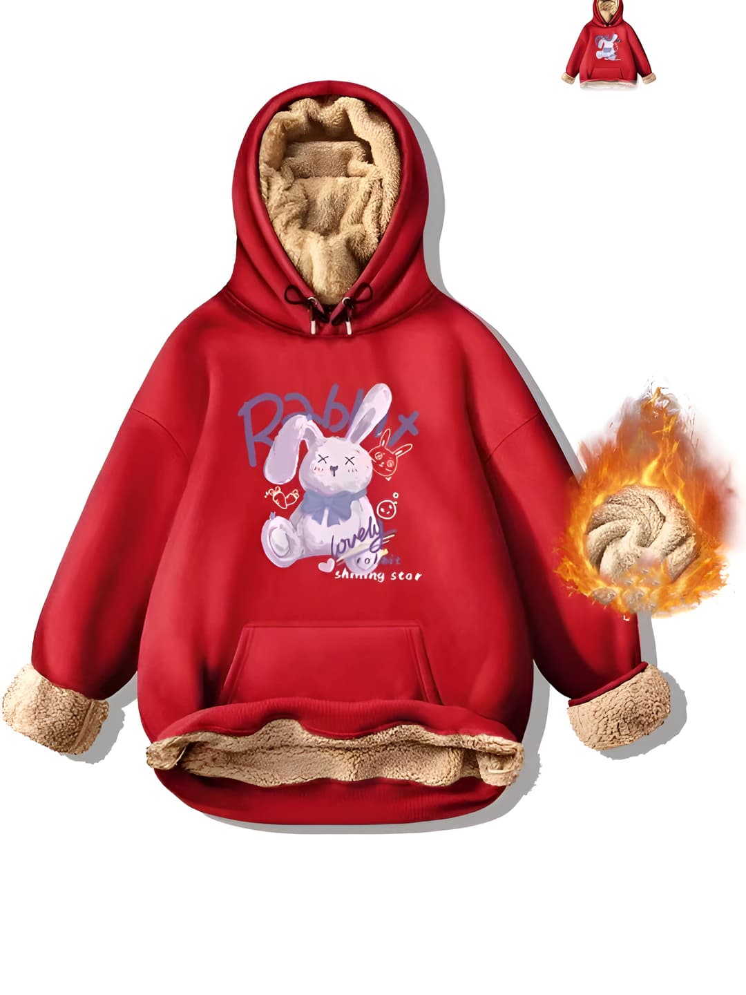 Red lined rabbit