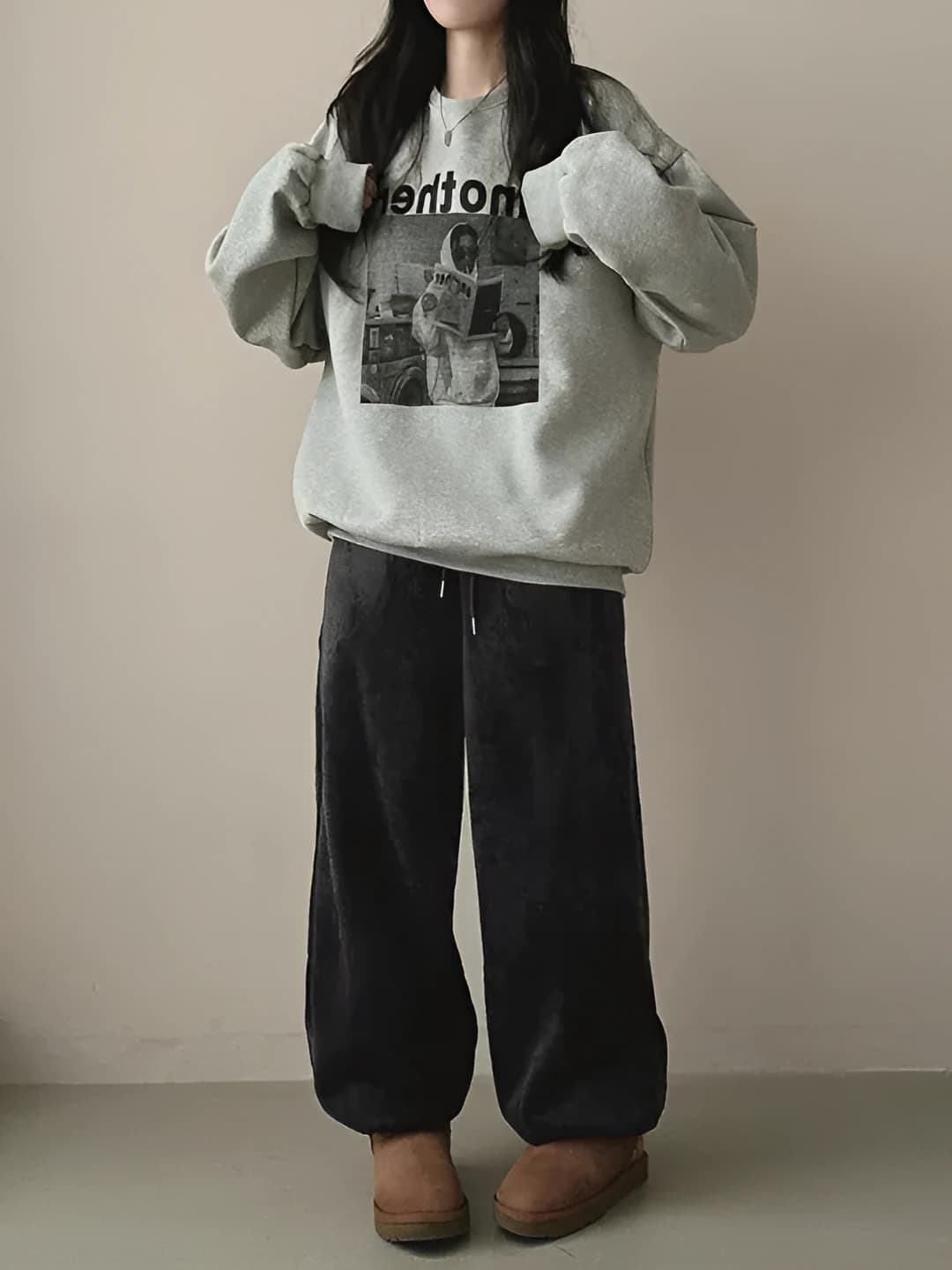 60267 Dark Grey, Fleece