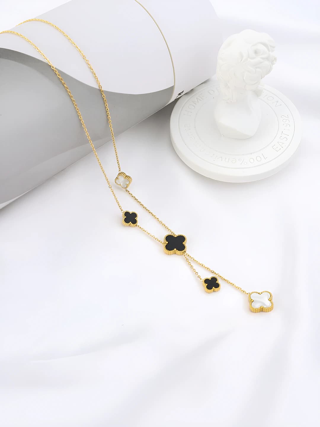 9048-Gold Black-White Double-sided
