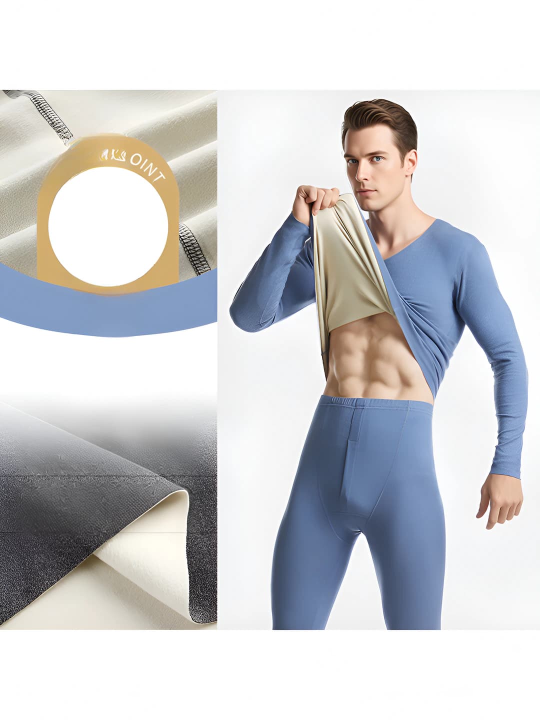 Men's blue