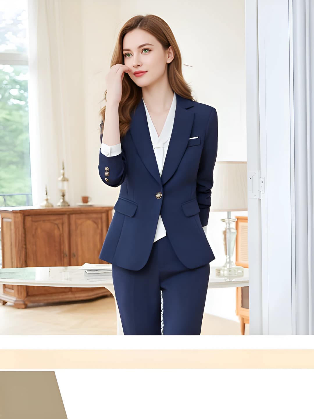 Blue blazer