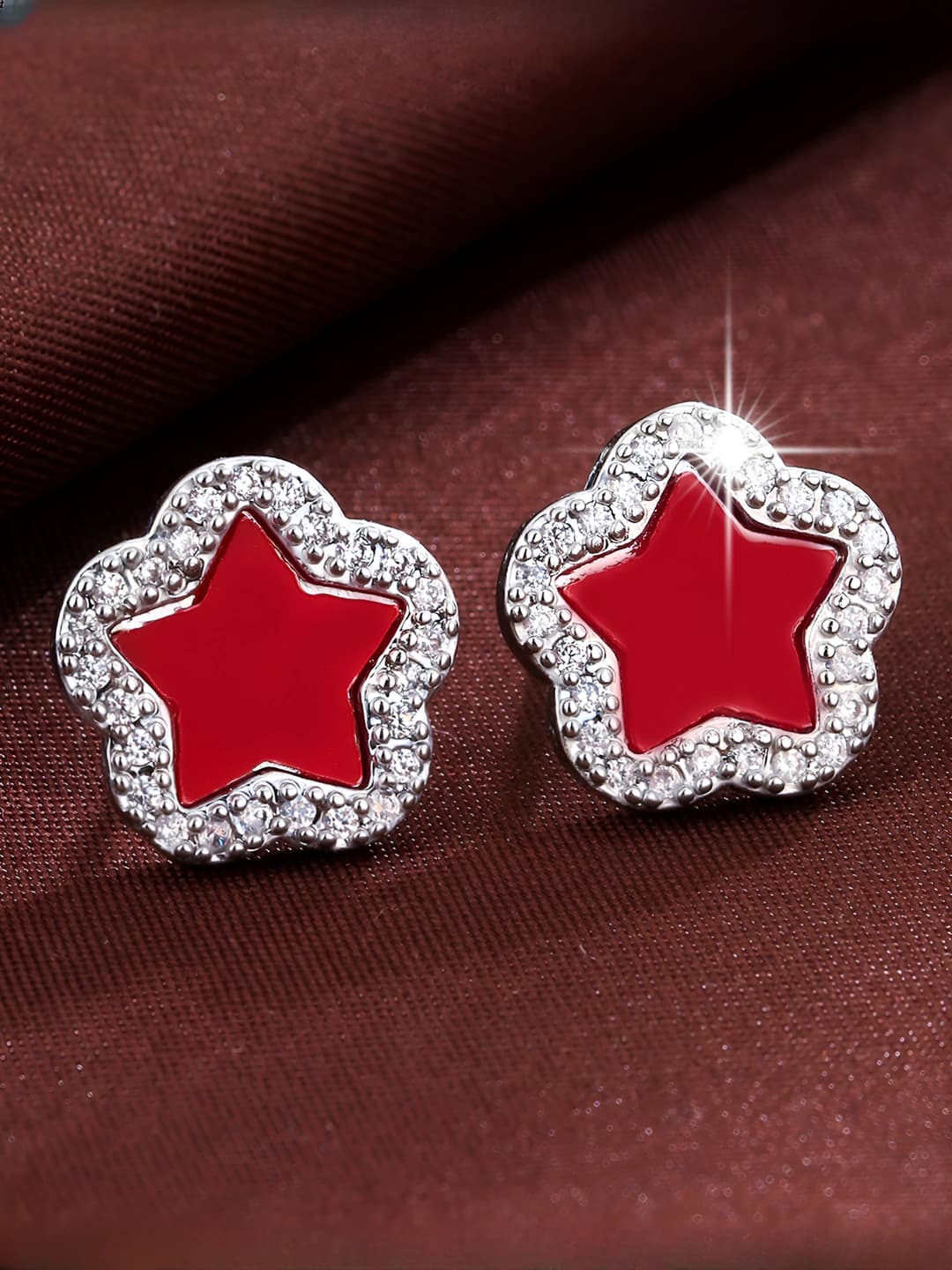 Silver-Red