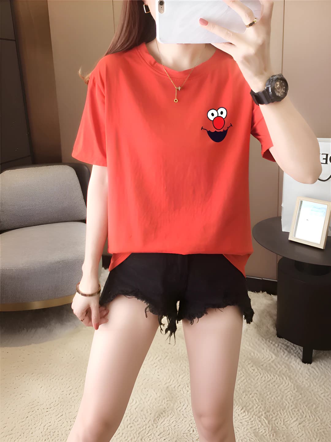 Brick red