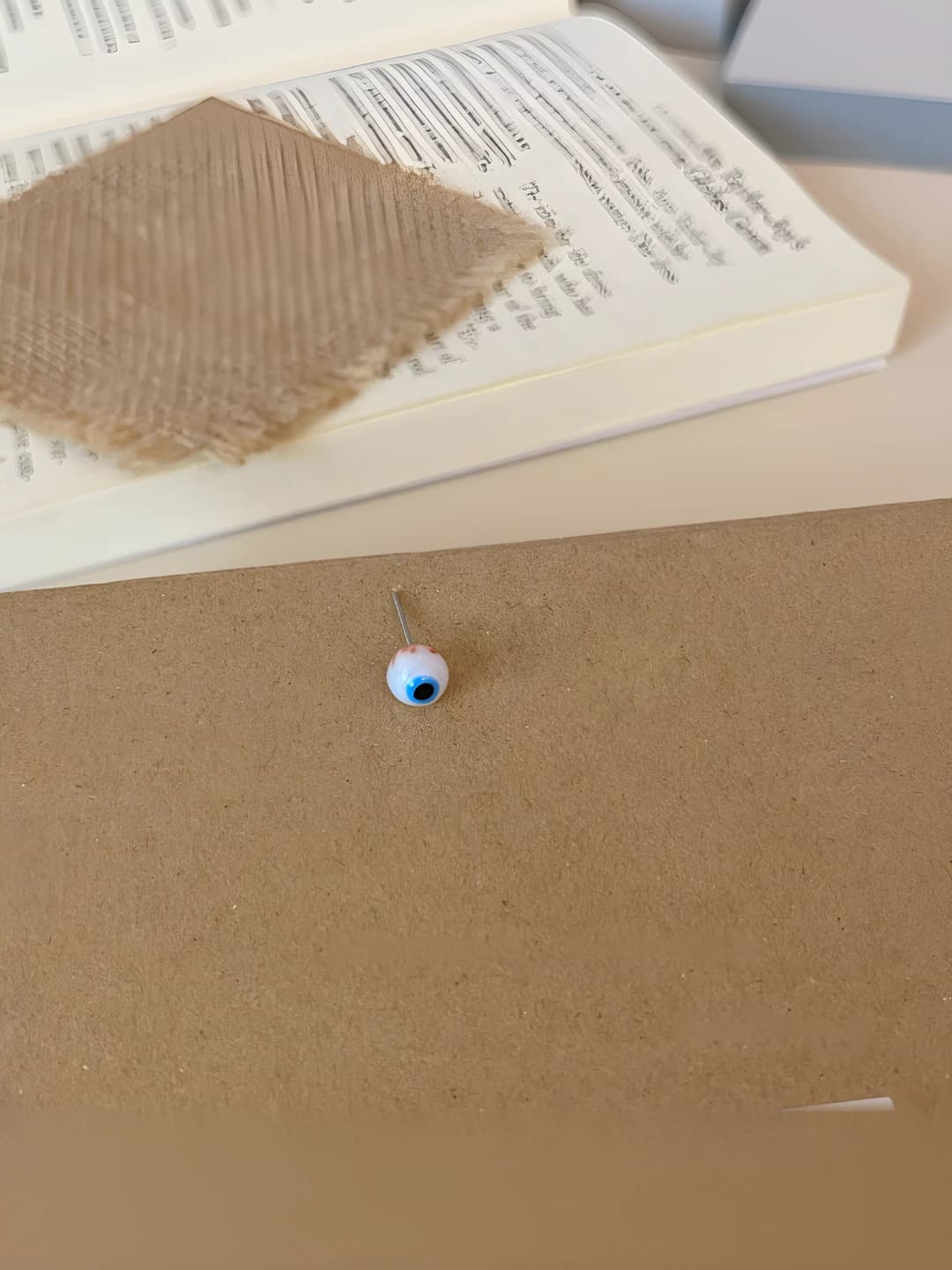 Blue fun studs