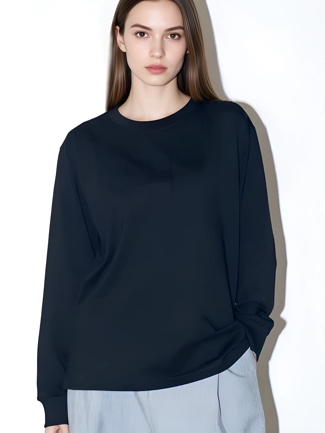 Black [Heavyweight Ribbed Cuff]