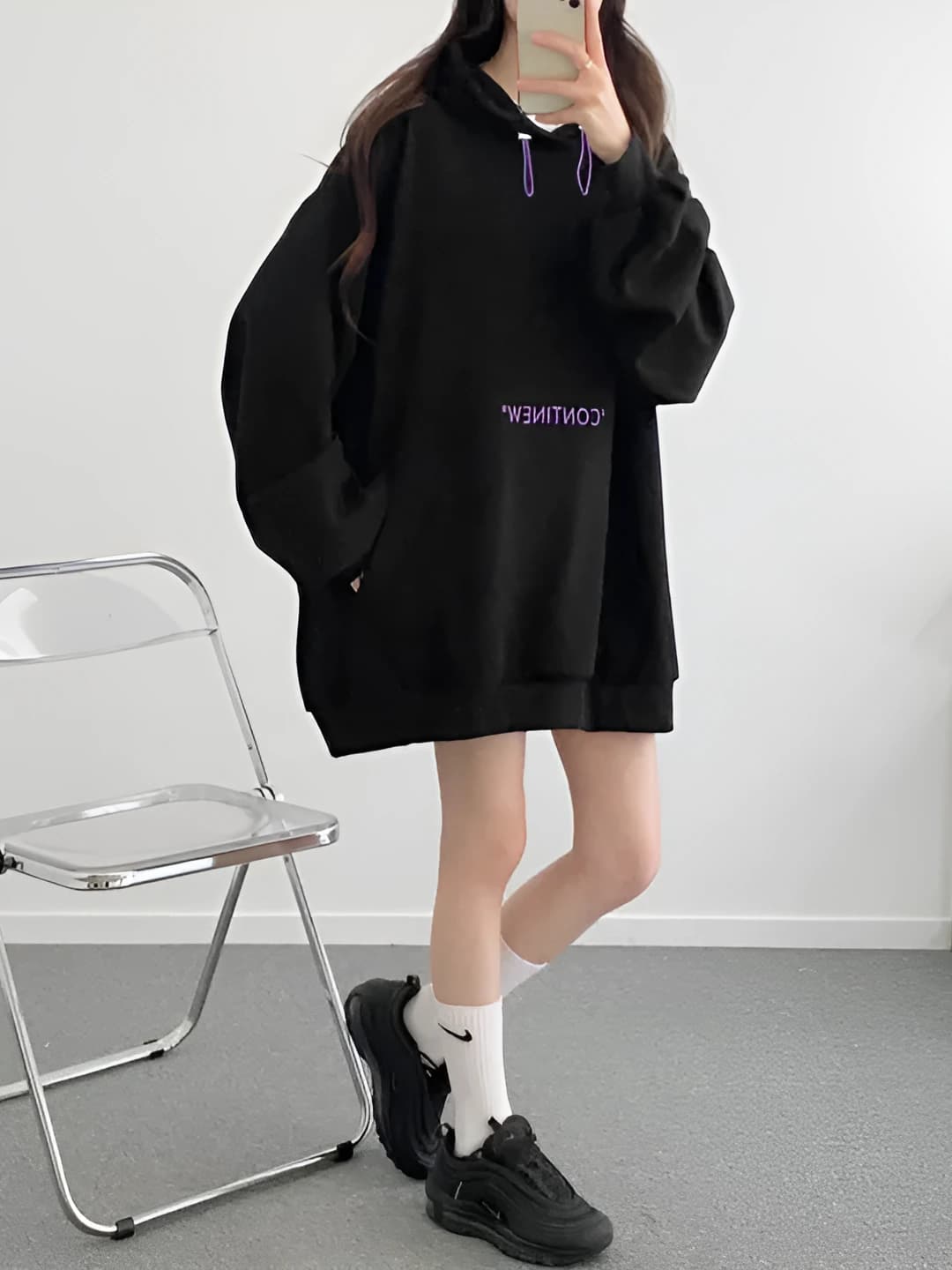 60285 Black Fleece Lined
