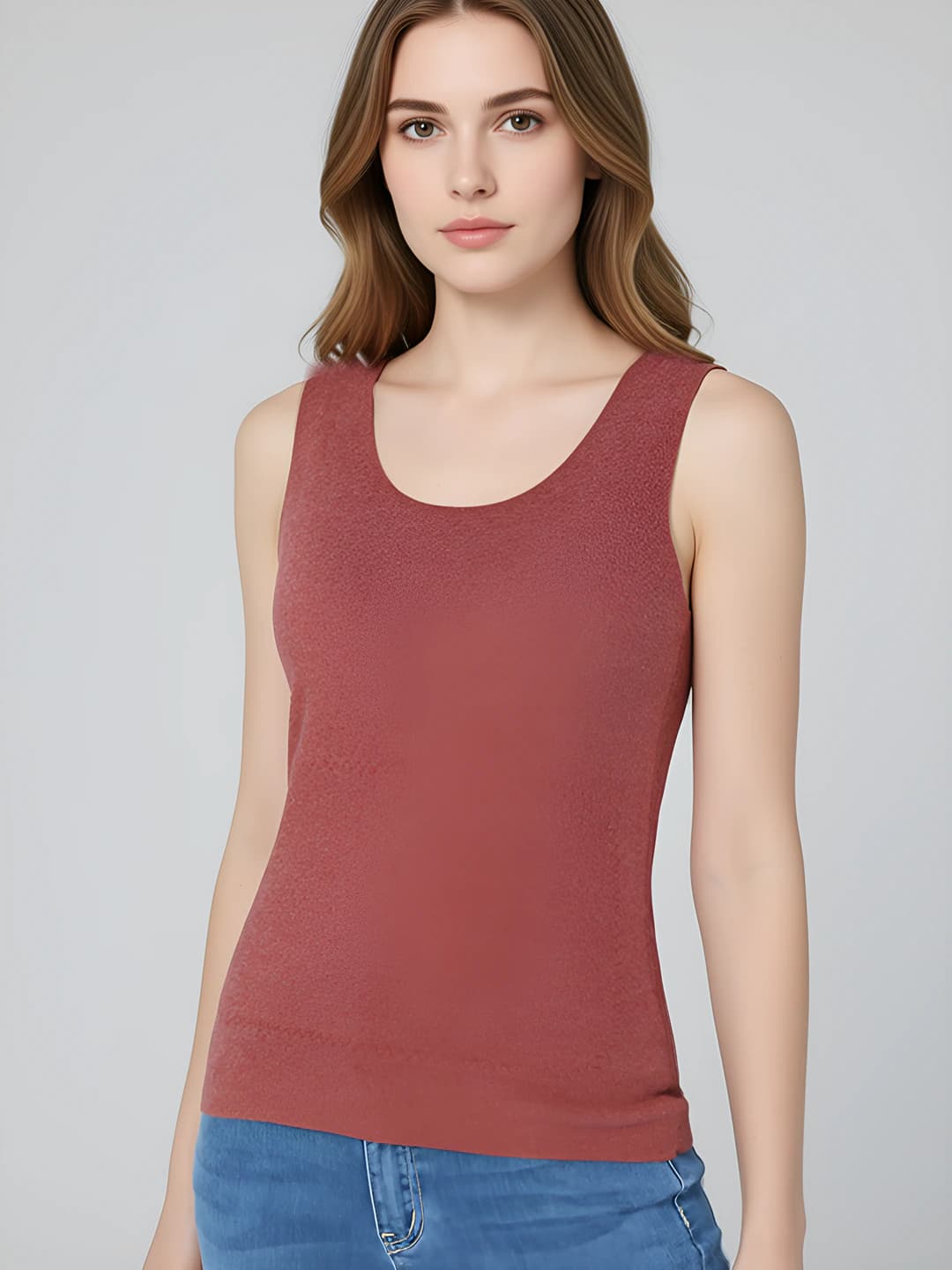Dark flame red