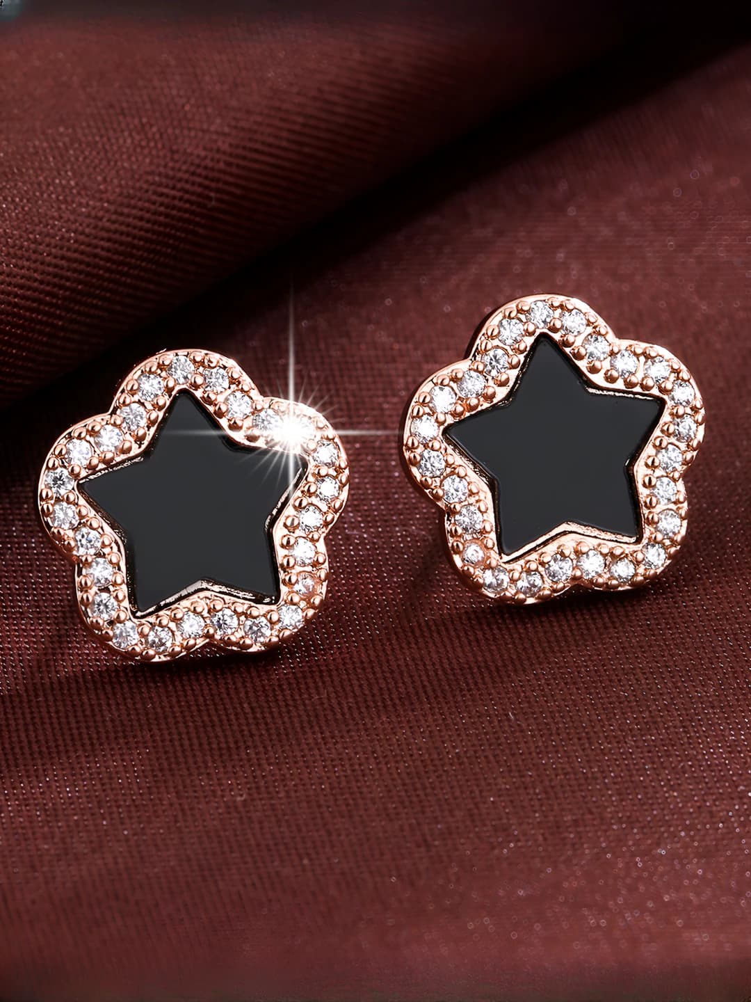 Rose gold-Black
