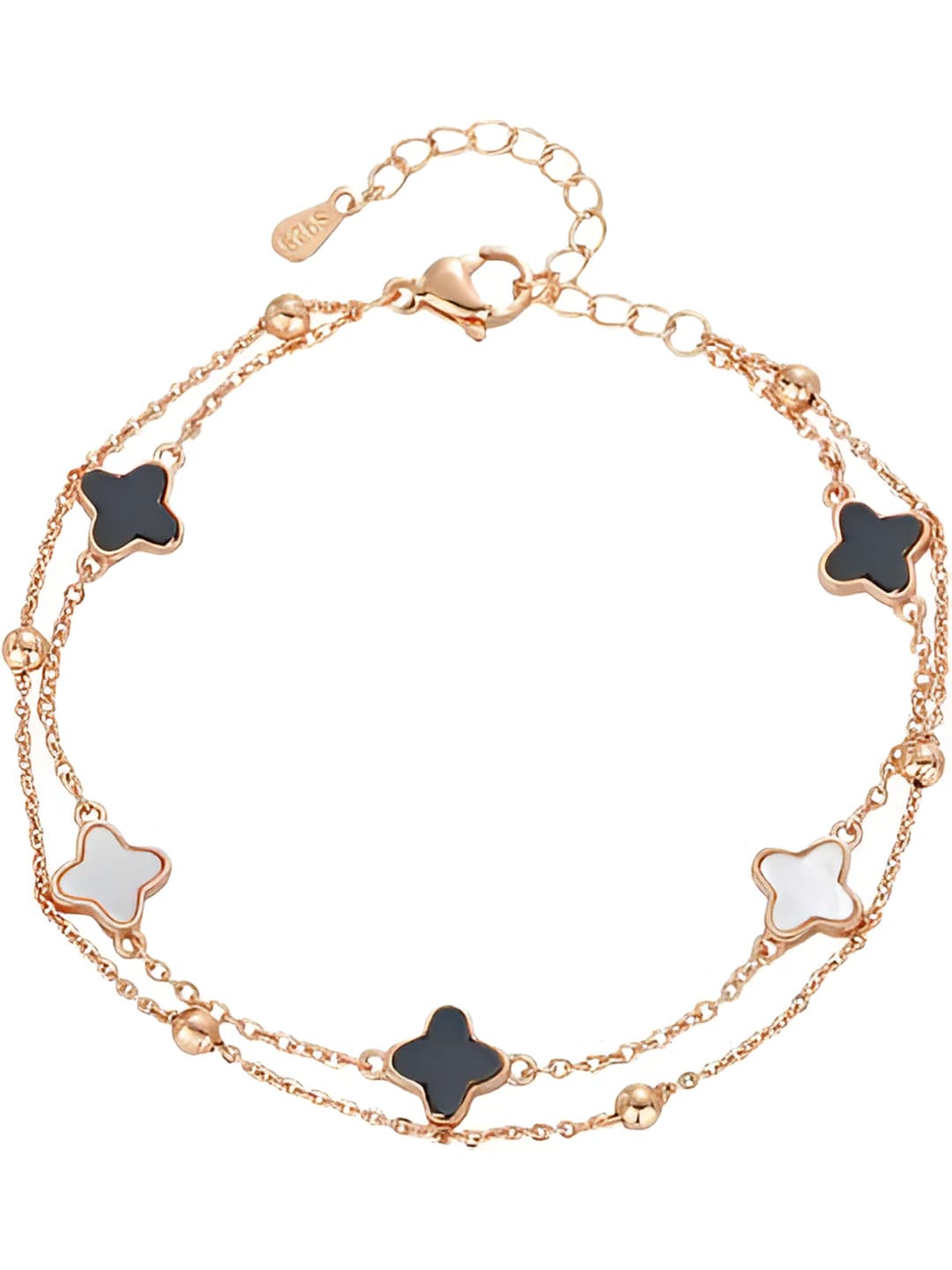 S-26 five flower clover bracelet