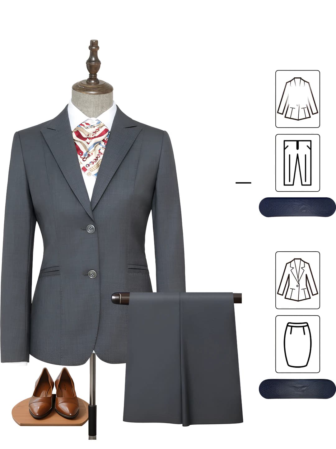 Gray, 70% wool