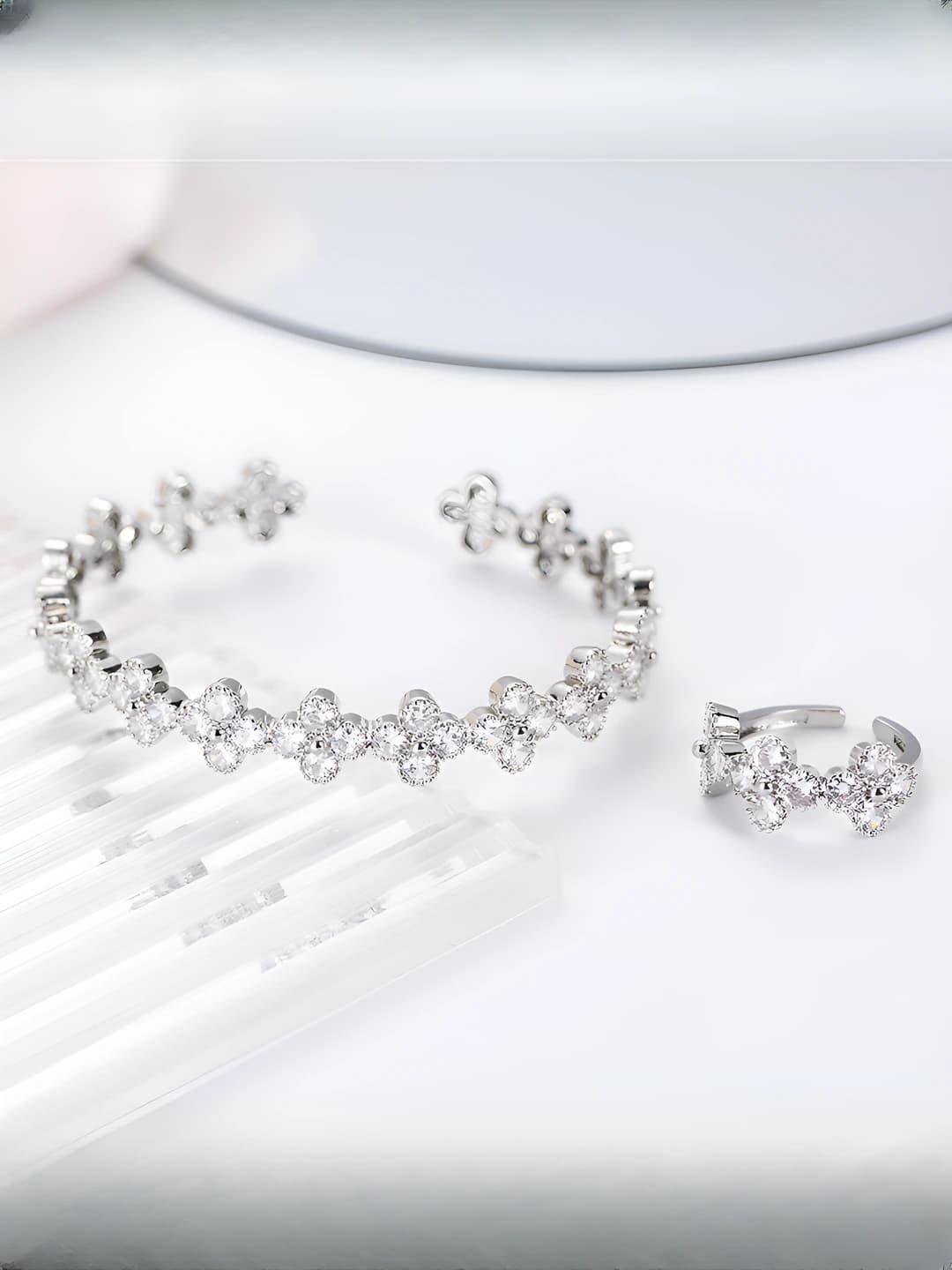 White gold bracelet