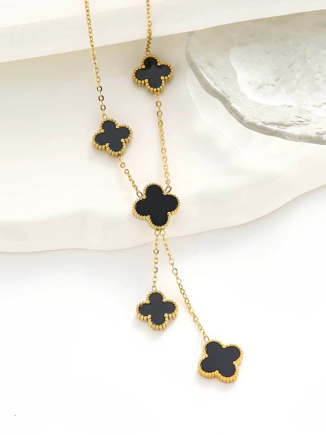 9048-Gold Double-sided Black