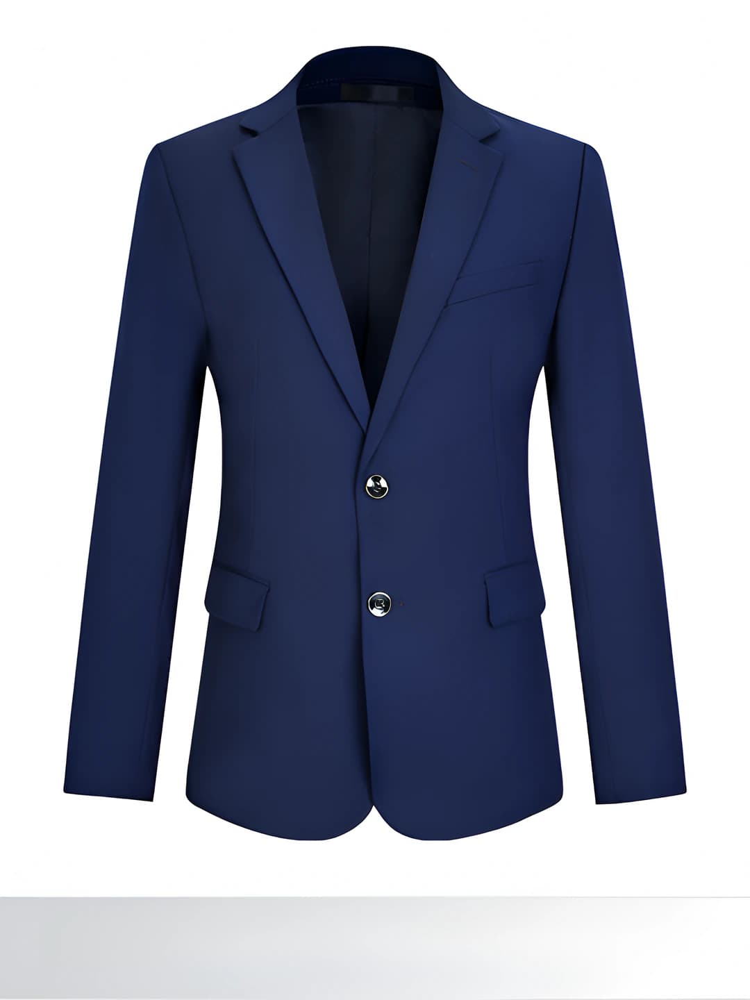 8831 Purple-blue men's suit
