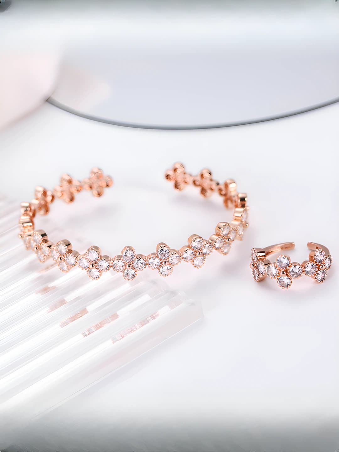Rose gold bracelet