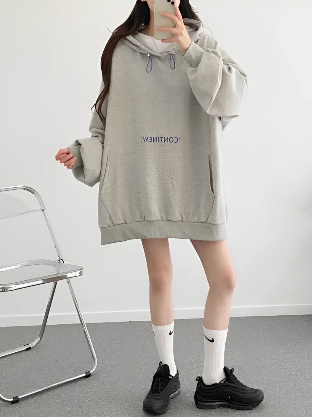 60285 Grey Fleece Lined