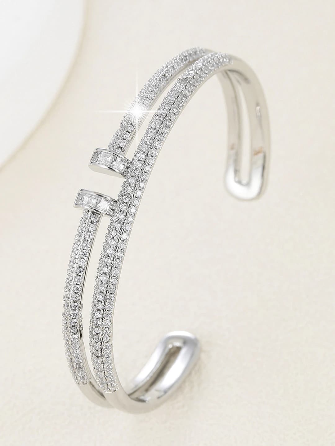 White gold bracelet