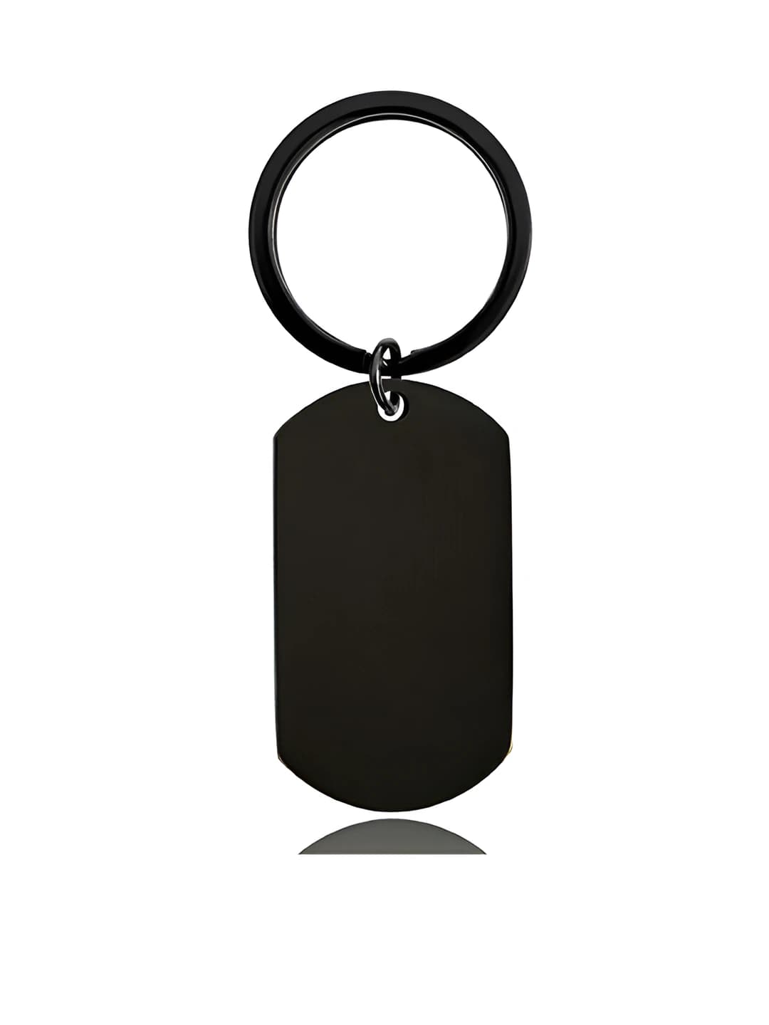 50*28mm rounded black dog + ring