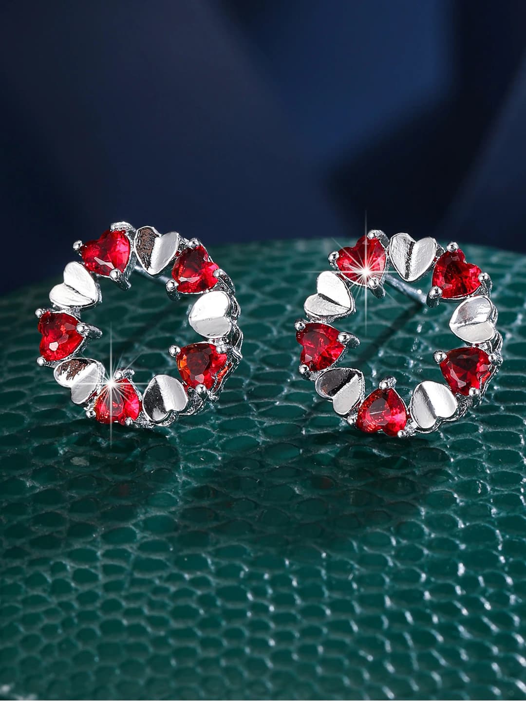 Silver-Red