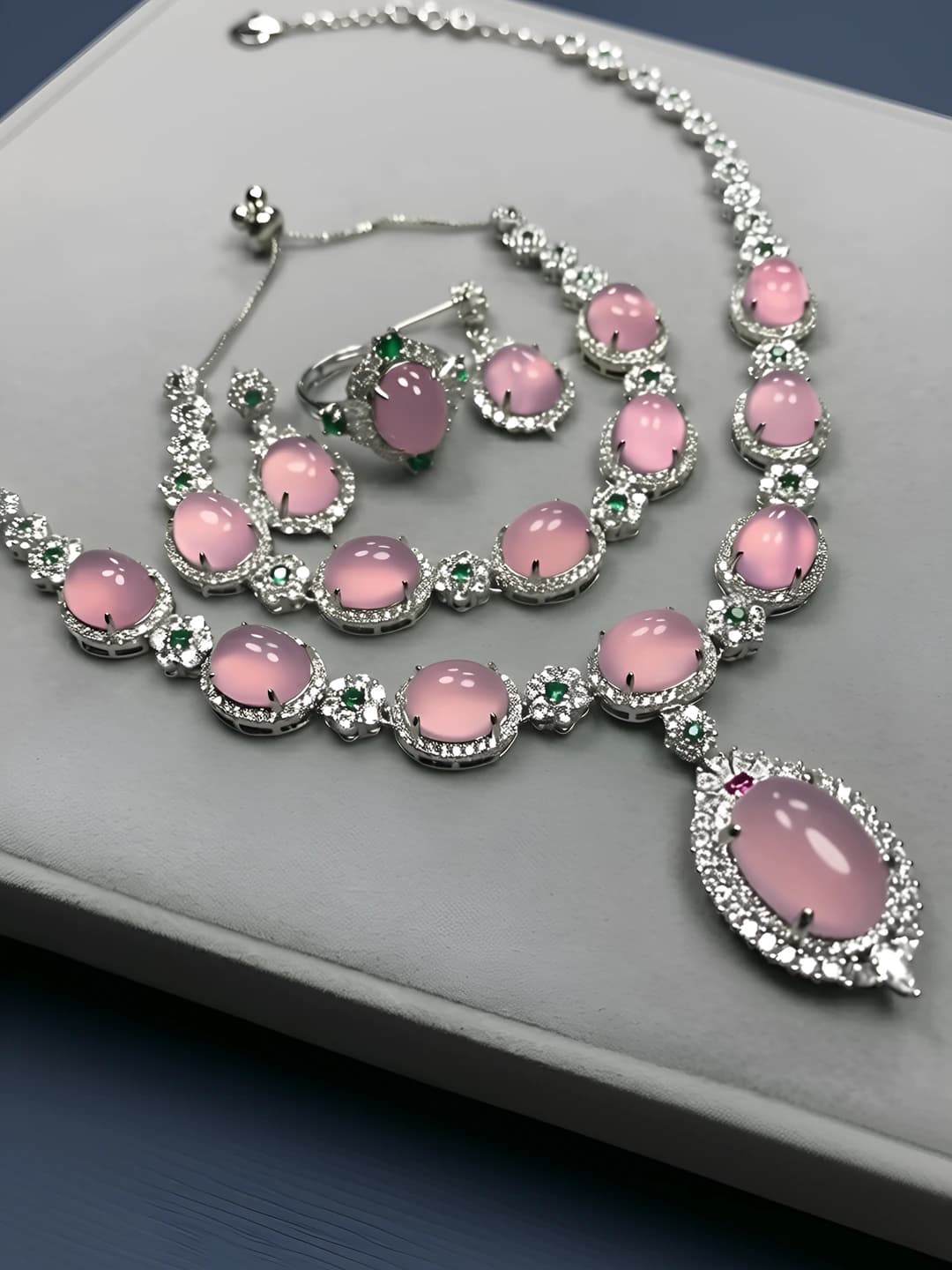 Pink diamond ring