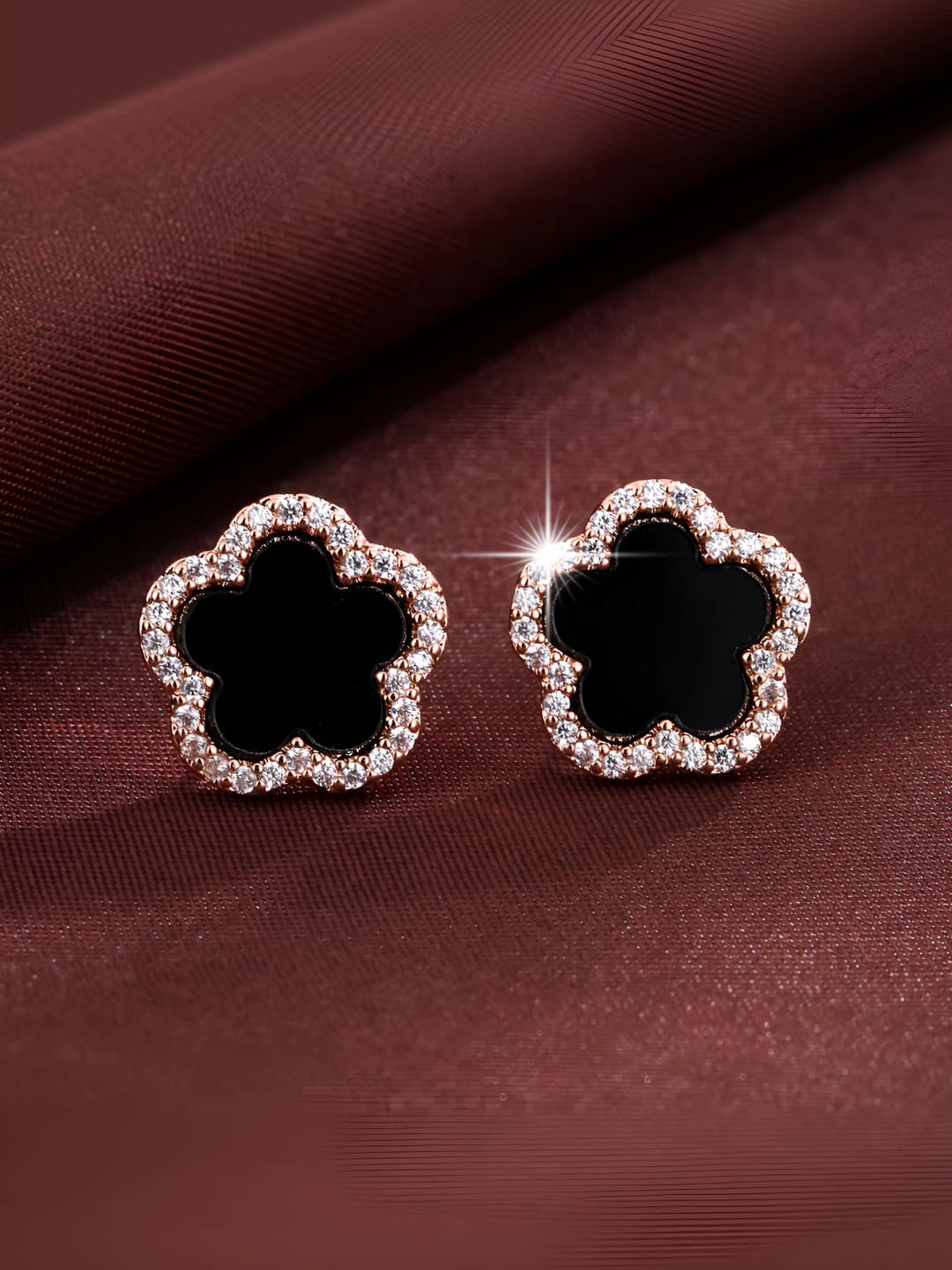 Rose gold-Black