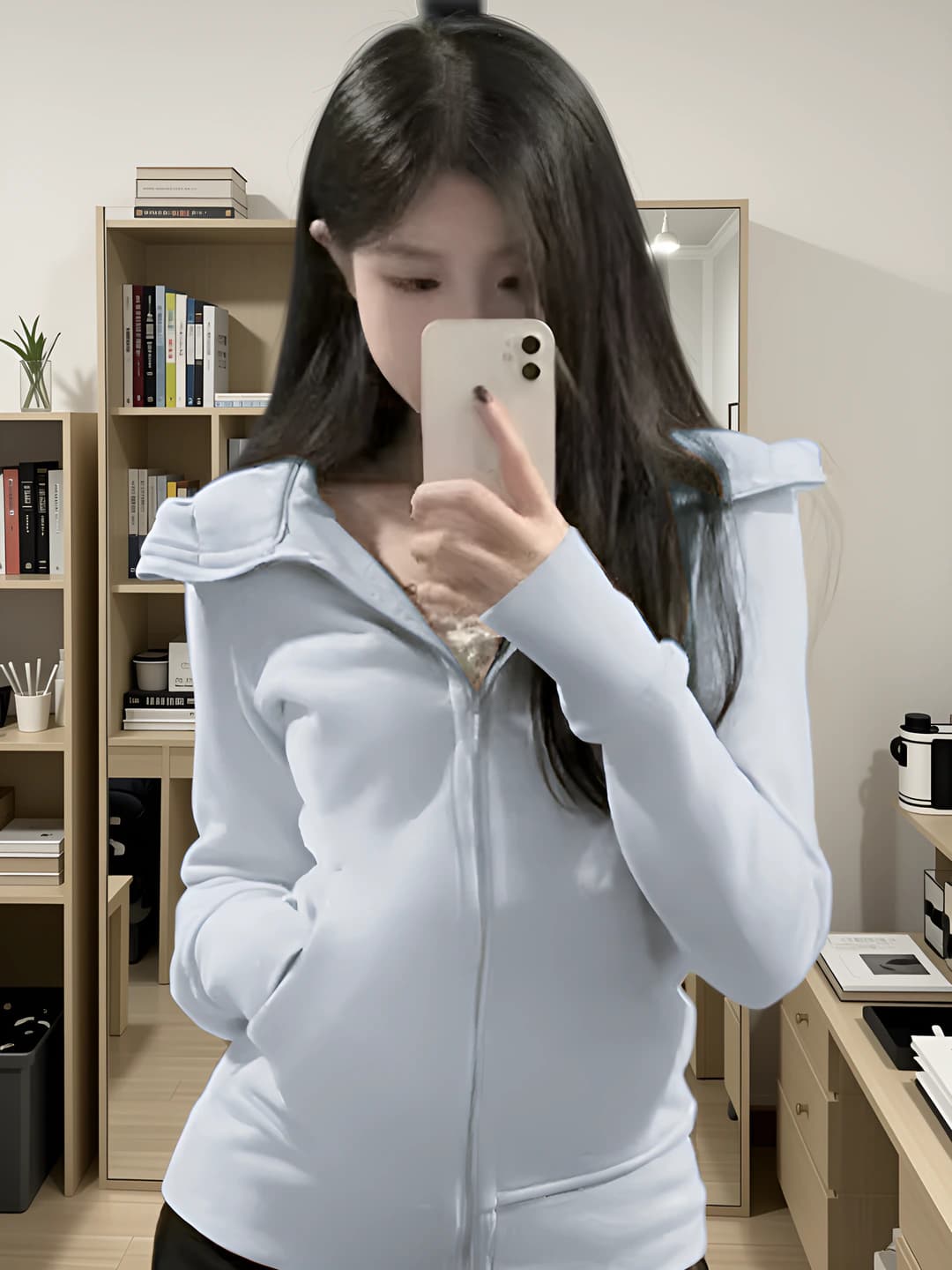 Milk blue