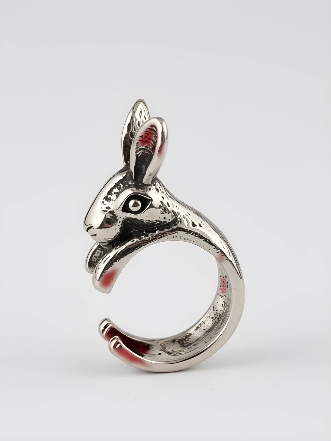 Women's metal alloy animal-shaped ring