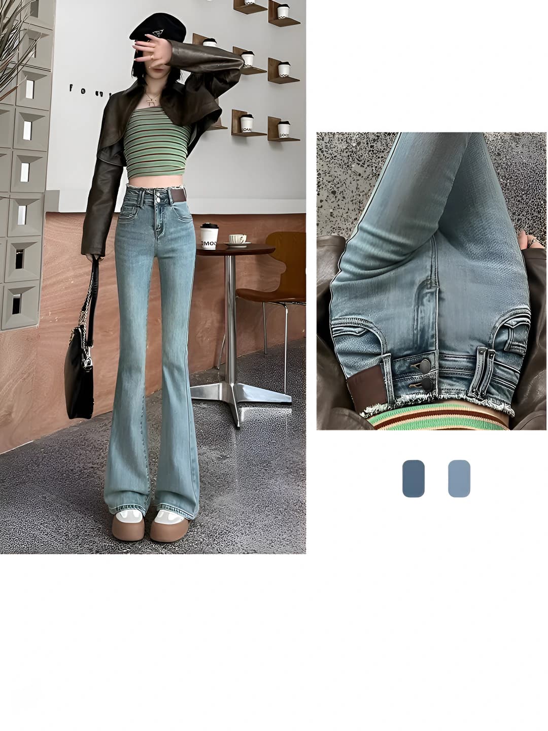 Vintage blue