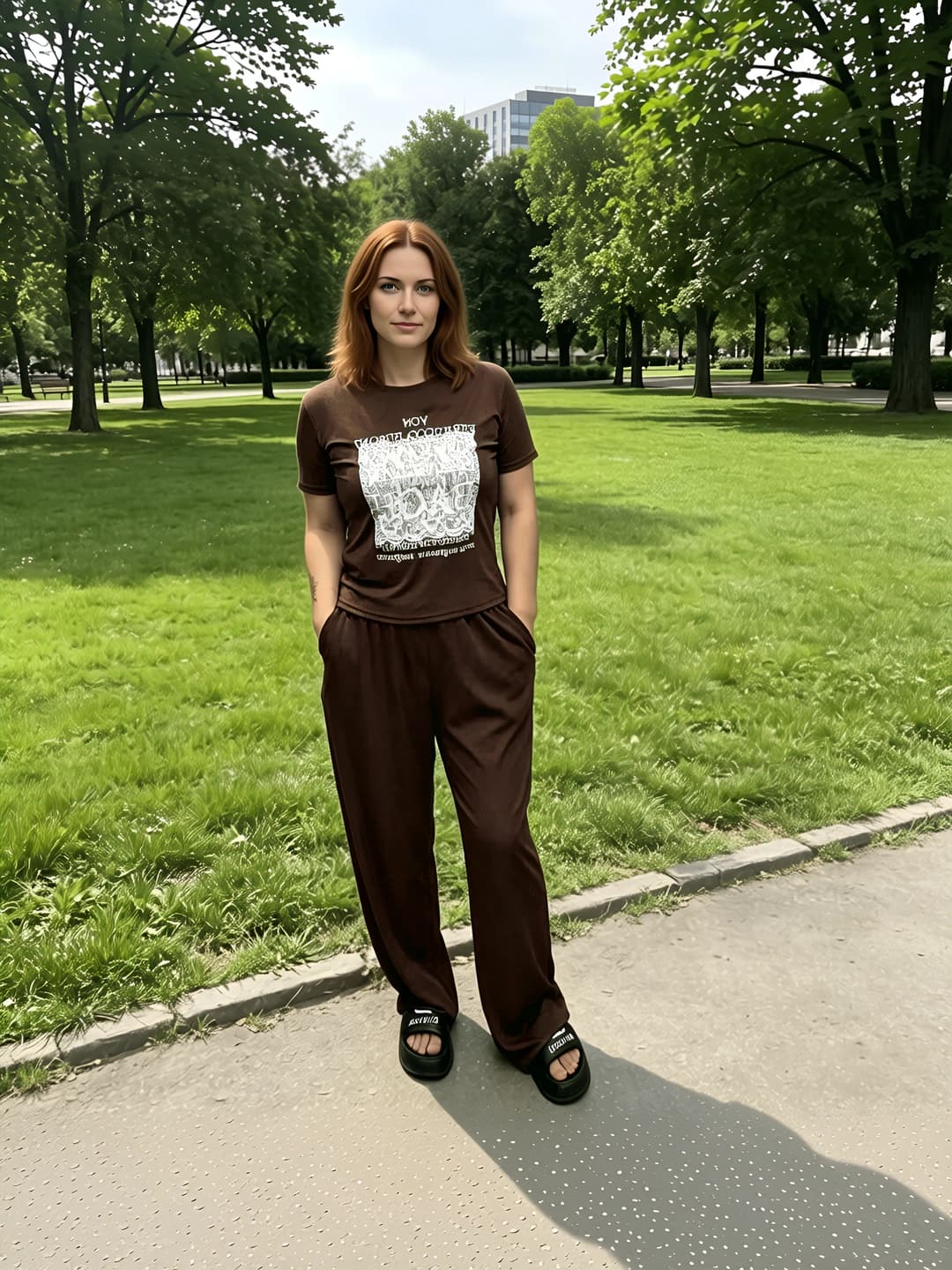 Ayollar uchun 2026 yilgi yozgi kundalik sport kalta yengli va keng shimli to'plam