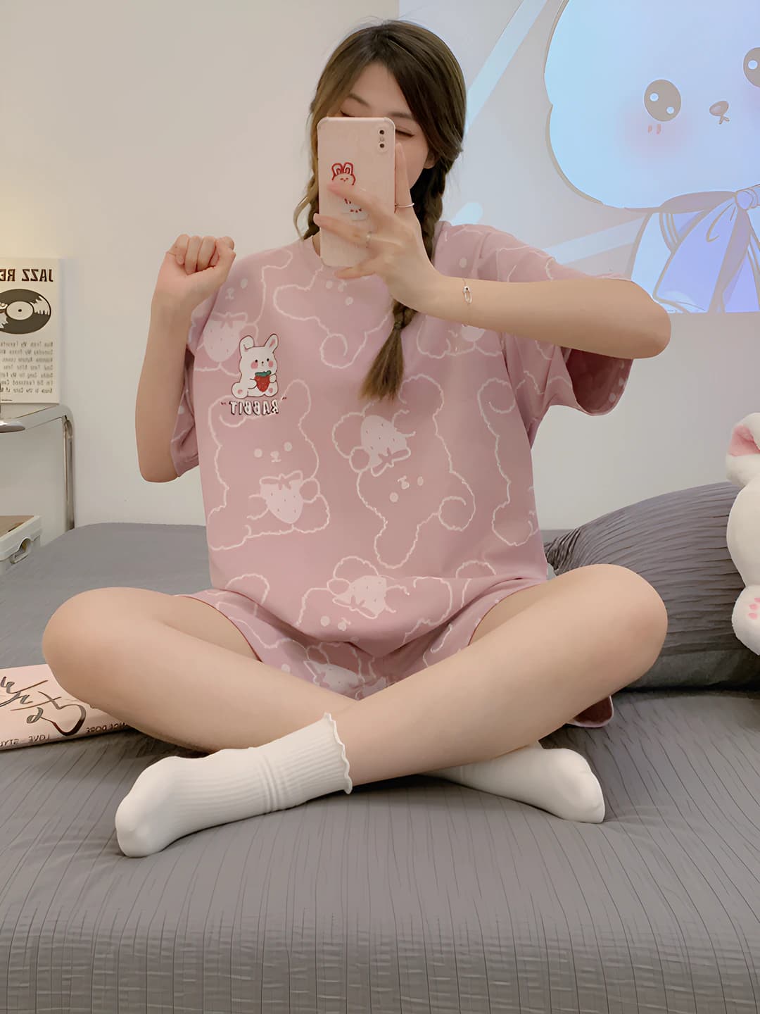 LXE-537#Strawberry Rabbit