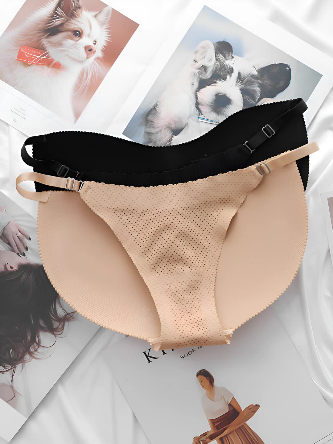 Women's shapewear briefs: thin, all-season, tummy control and hip-lifting, seamless, 70%-80% nylon