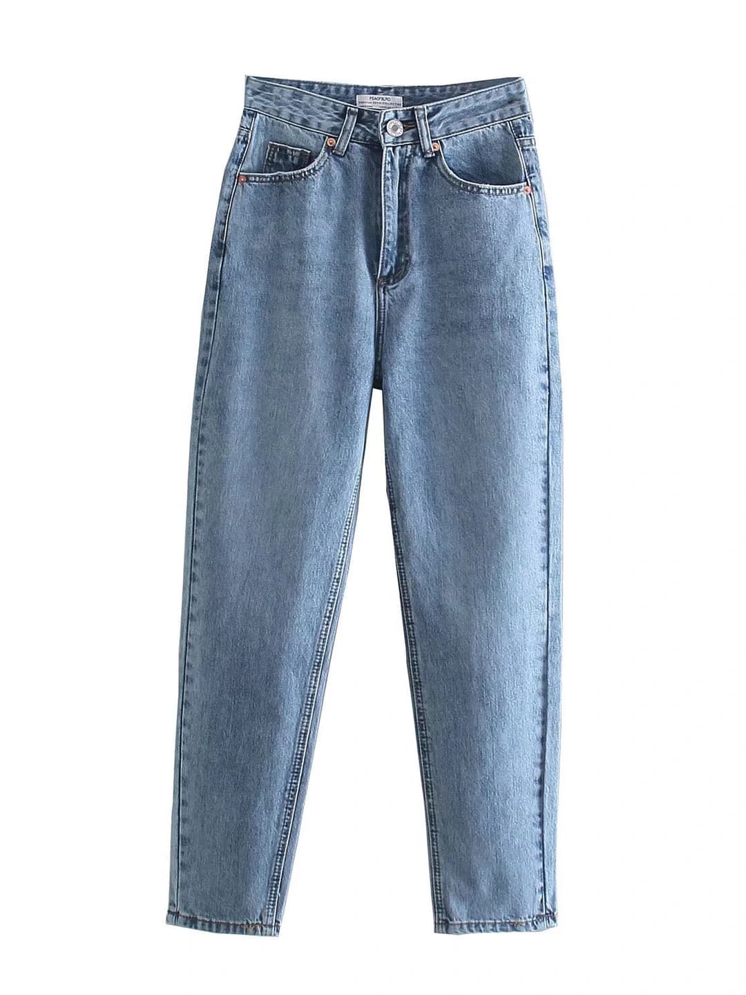 Denim cotton hoodie, padded