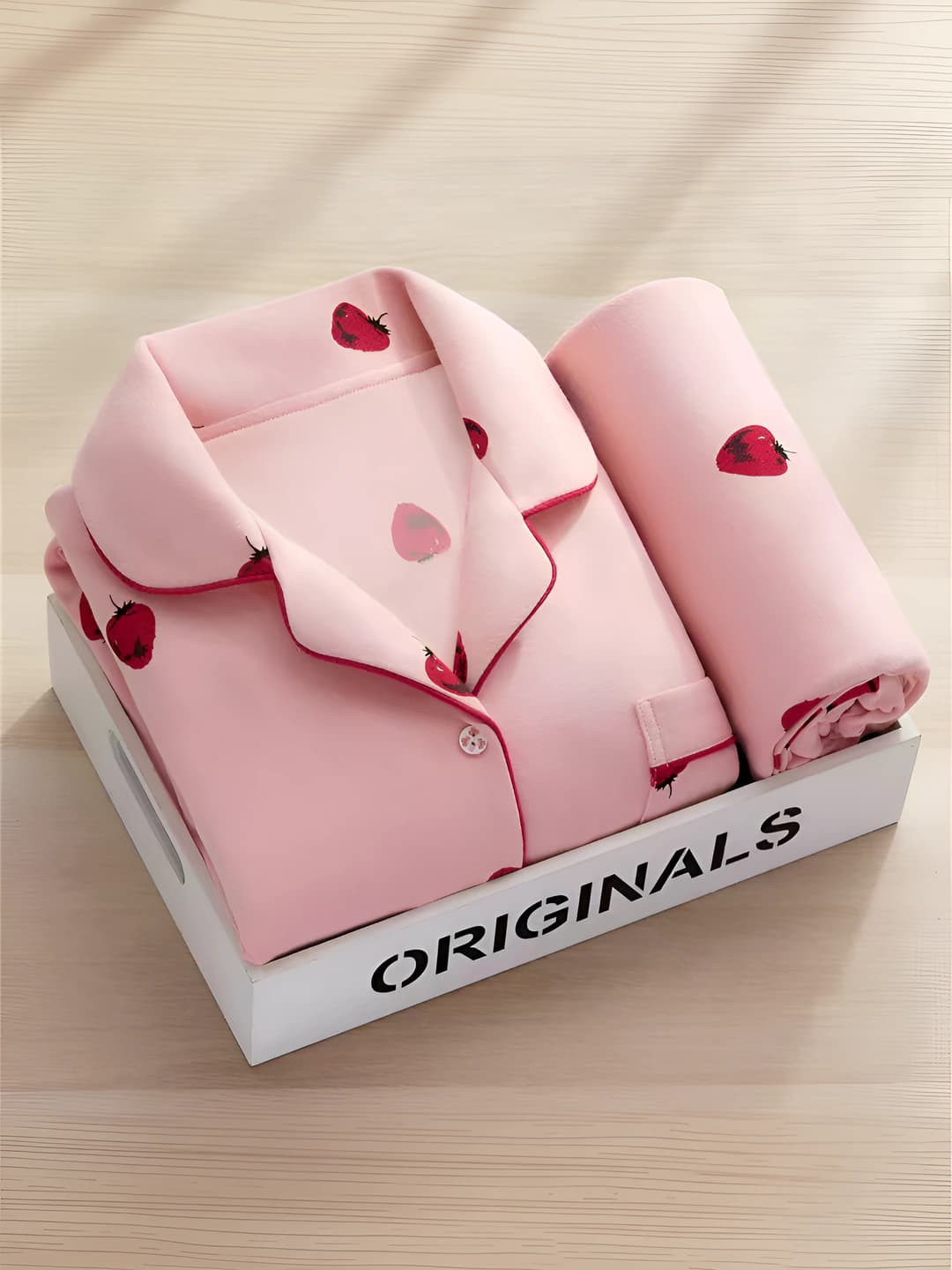 Cardigan: Strawberry