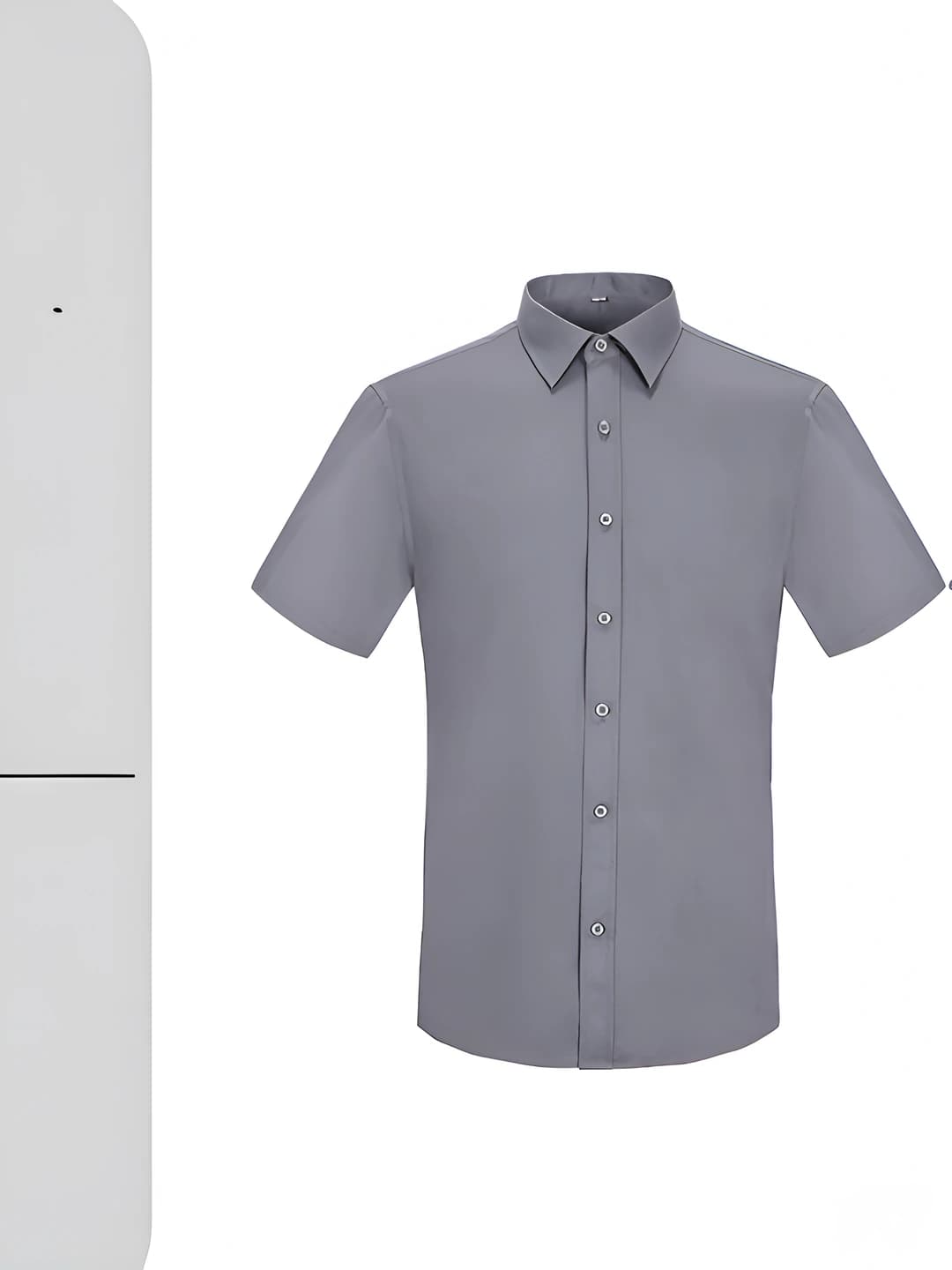 Men - grey, short sleeve