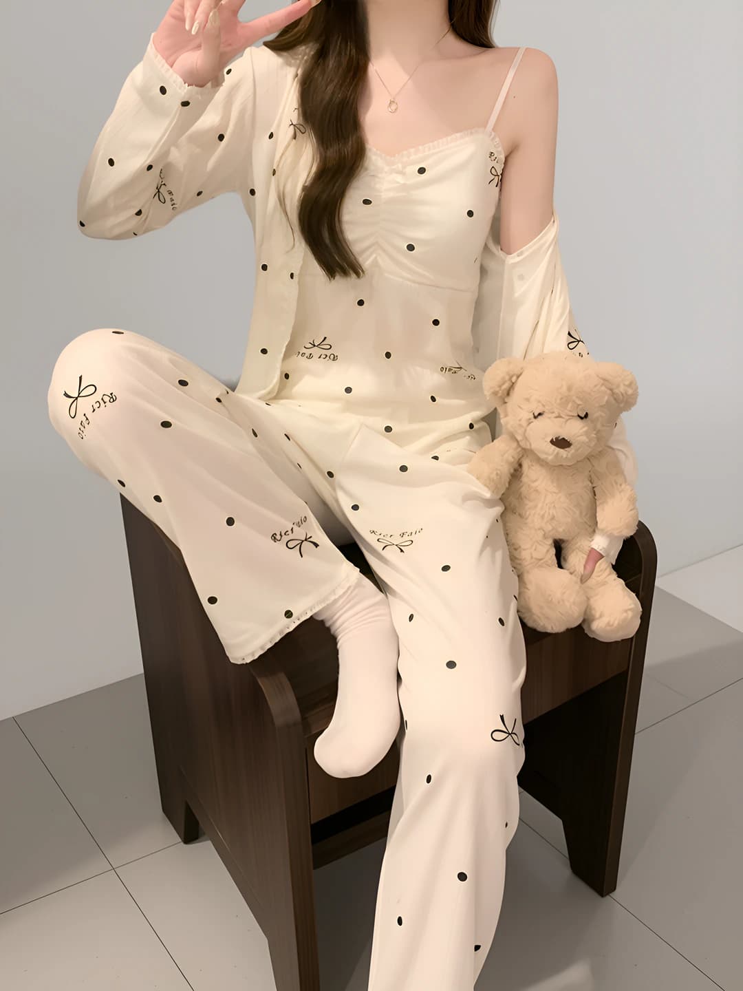 403 Polka dot 3-piece set