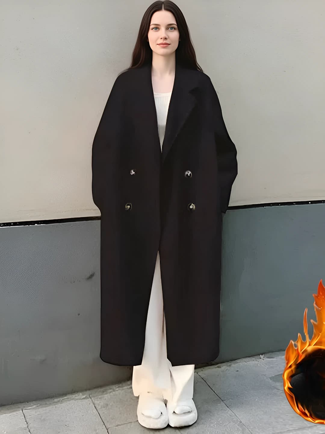 Black, lining with cotton