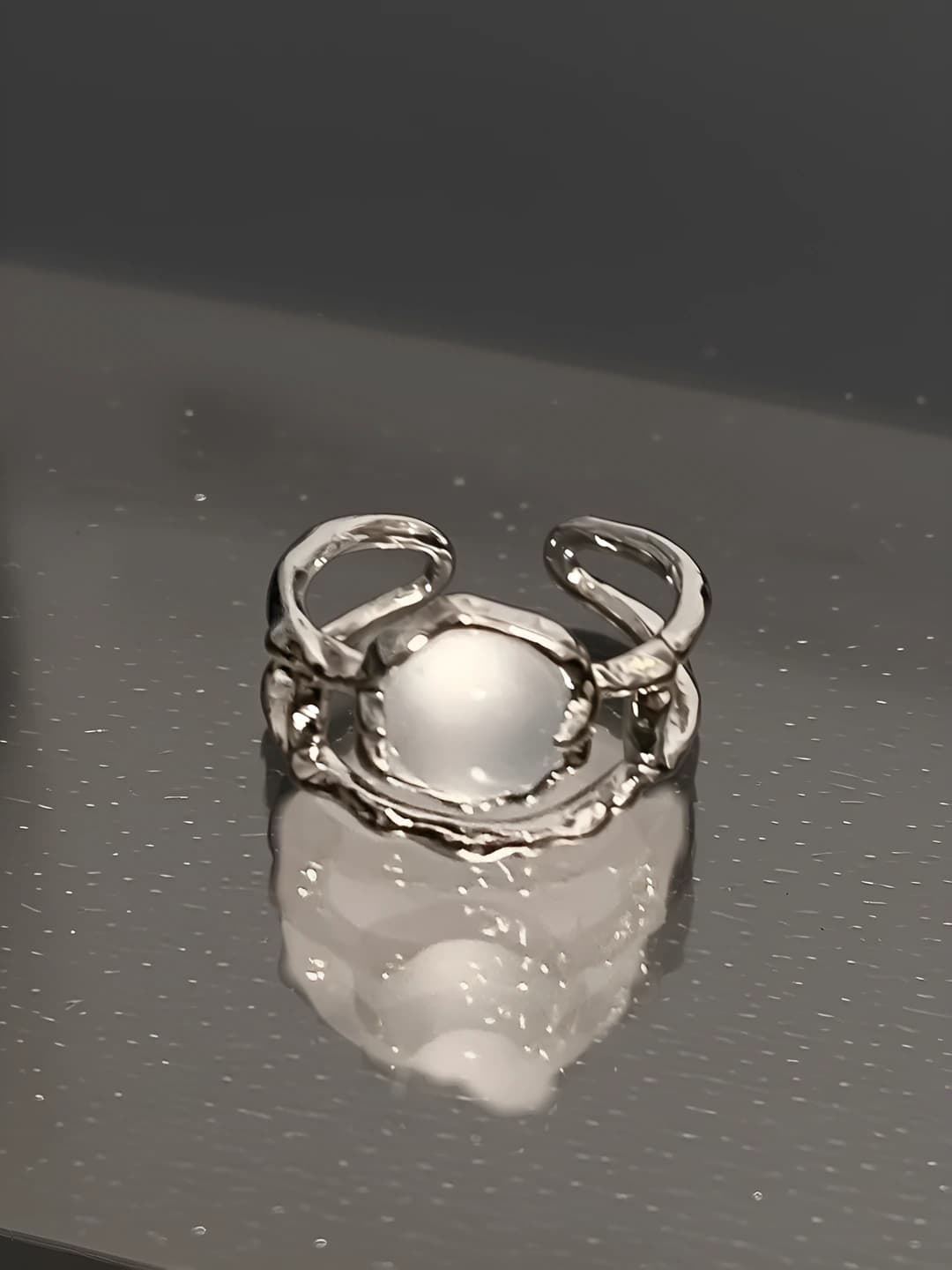 Double moonlight ring