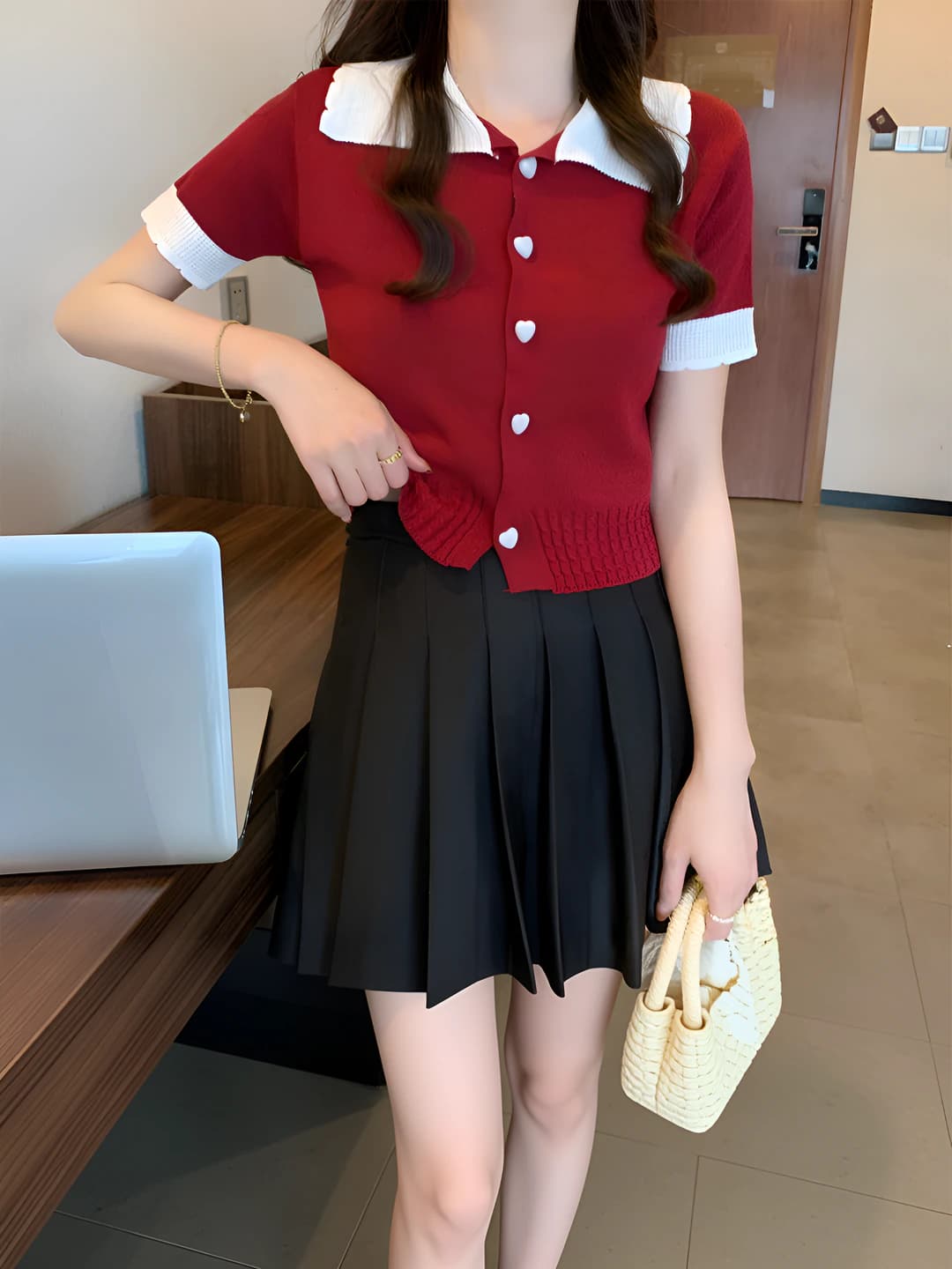 Dark red